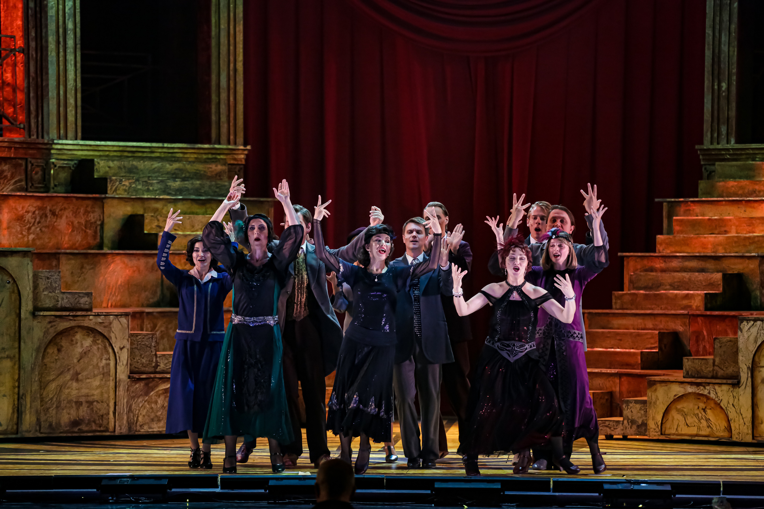 Мюзикл «Принцесса цирка» Московский театр мюзикла в Сочи Зимний театр. Фотограф в Сочи Юрий Шептаев