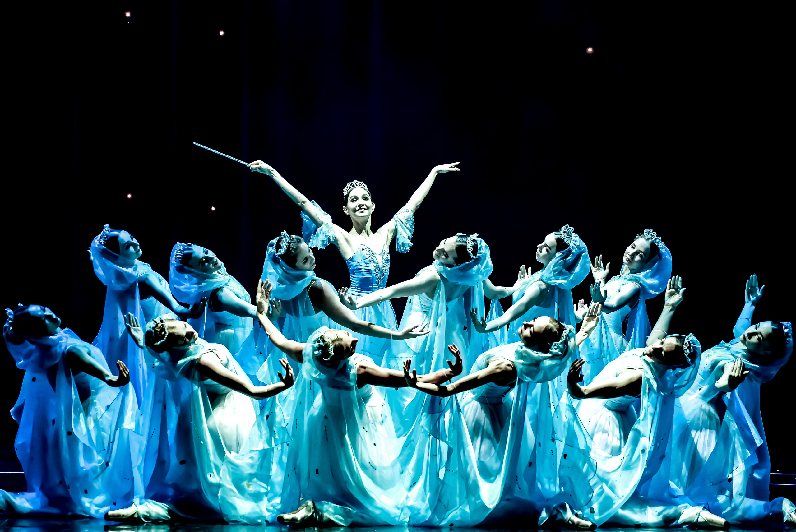 Спектакль Золушка Мариинского театра оперы и балета на сцене Зимнего театра. Фотограф в Сочи Юрий Шептаев