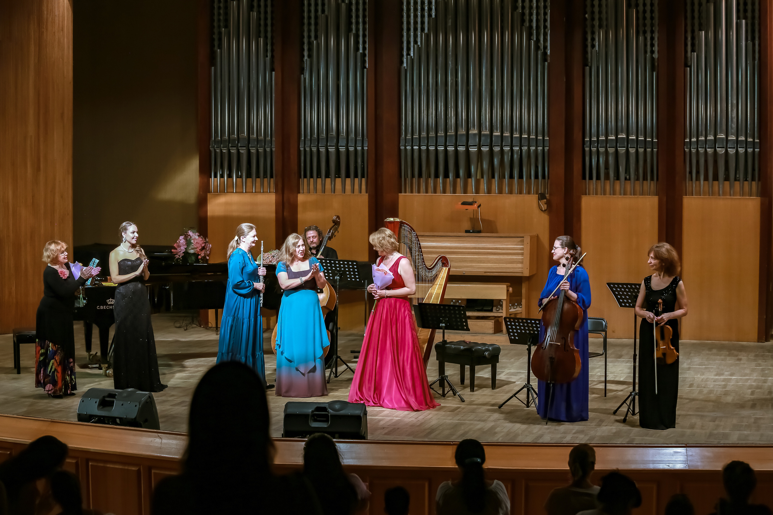 Арфа в ансамбле. Фотограф в Сочи Юрий Шептаев
