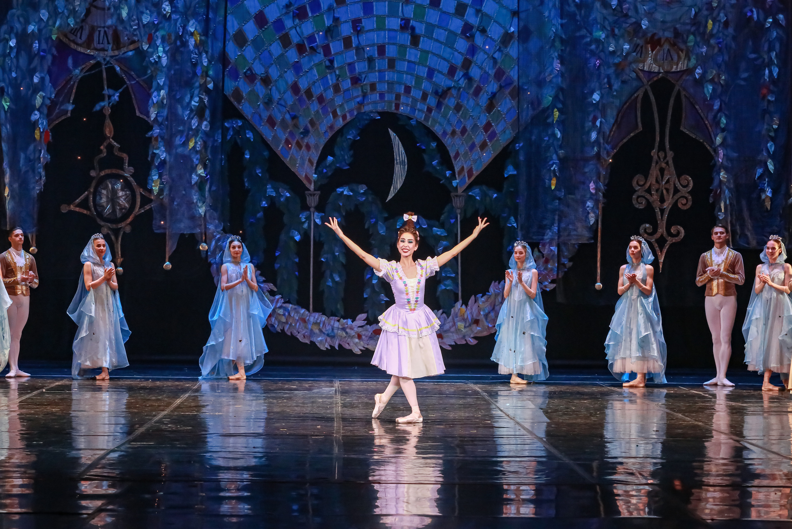 Спектакль Золушка Мариинского театра оперы и балета на сцене Зимнего театра. Фотограф в Сочи Юрий Шептаев