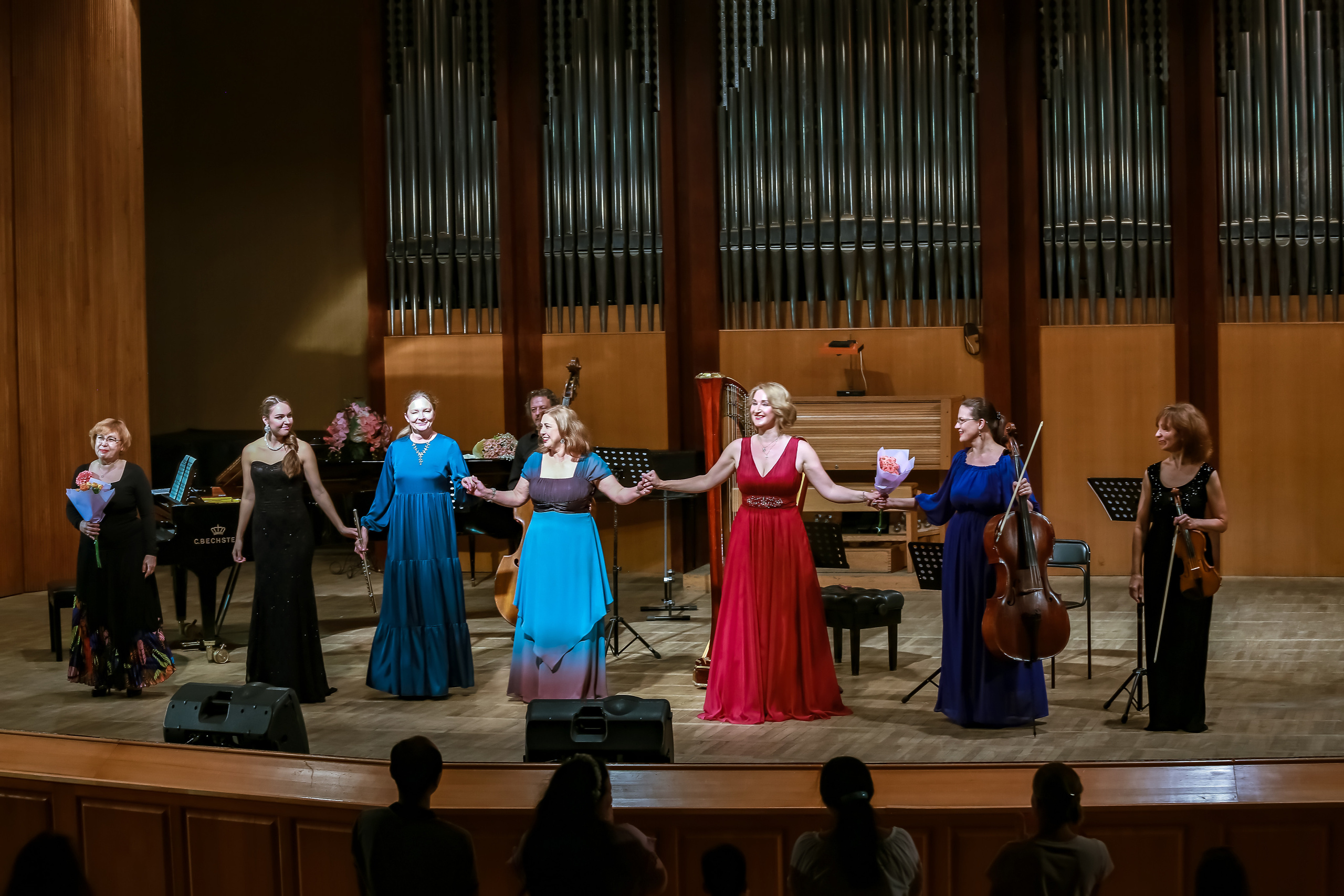 Арфа в ансамбле. Фотограф в Сочи Юрий Шептаев