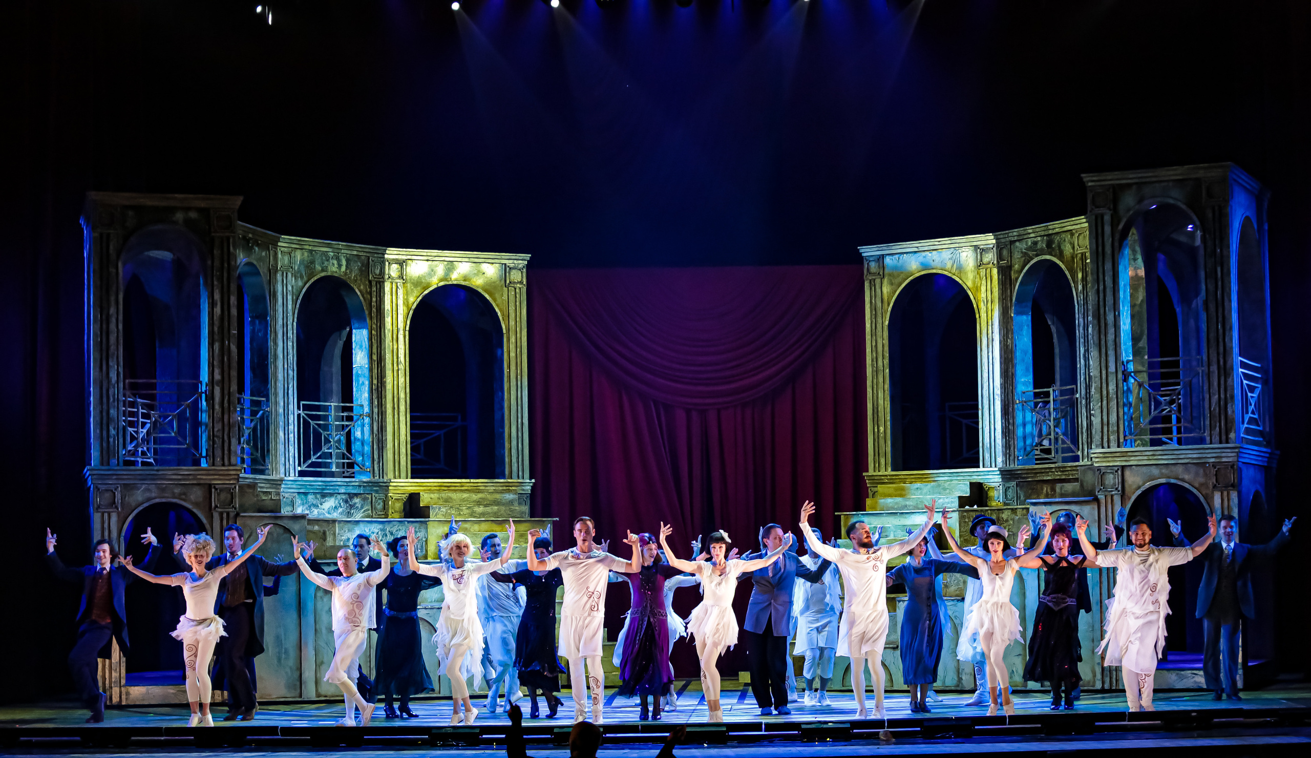 Мюзикл «Принцесса цирка» Московский театр мюзикла в Сочи Зимний театр. Фотограф в Сочи Юрий Шептаев