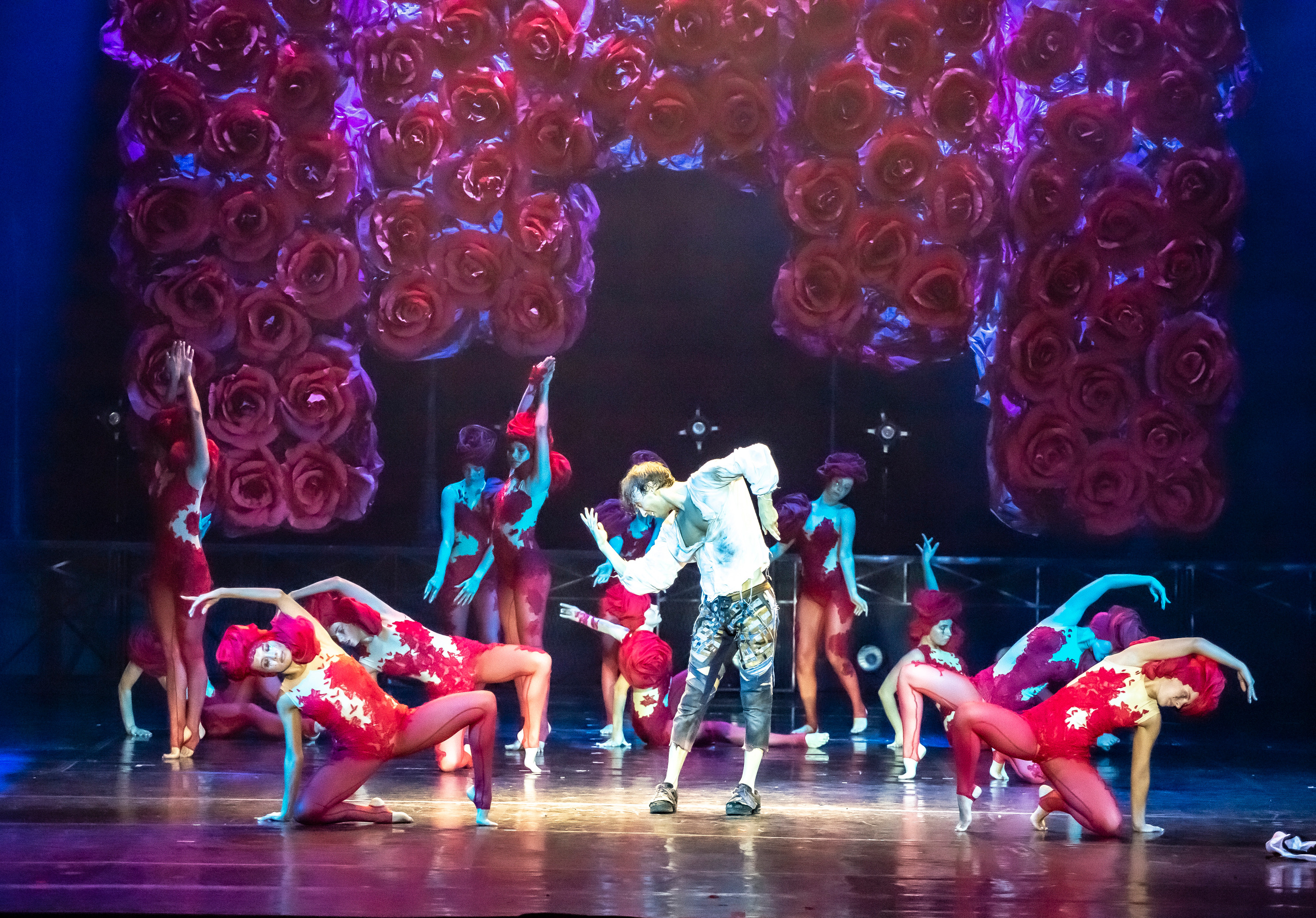 Парфюмер хореографический спектакль театр Европа на сцене Зимнего. Фотограф в Сочи Юрий Шептаев