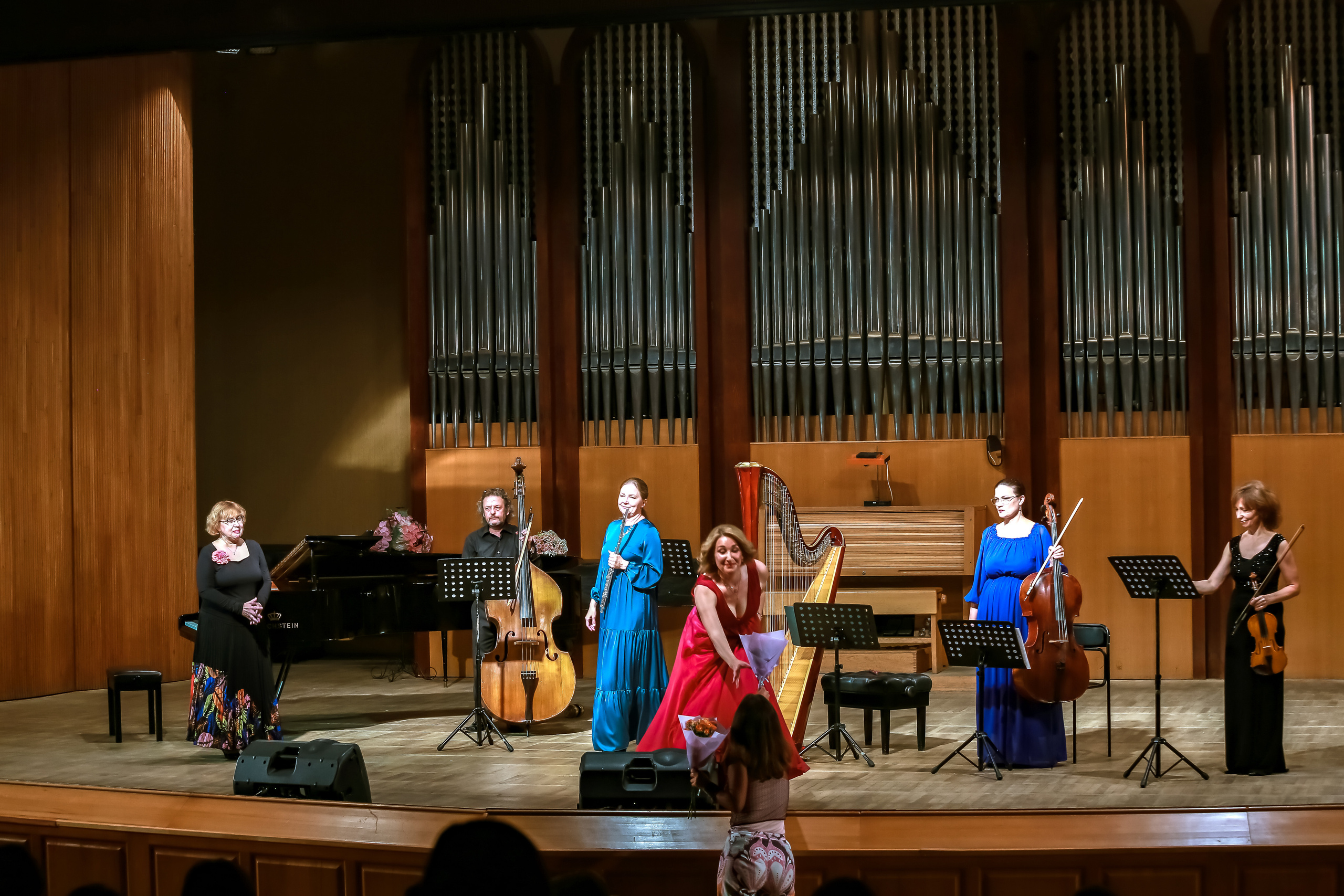 Арфа в ансамбле. Фотограф в Сочи Юрий Шептаев