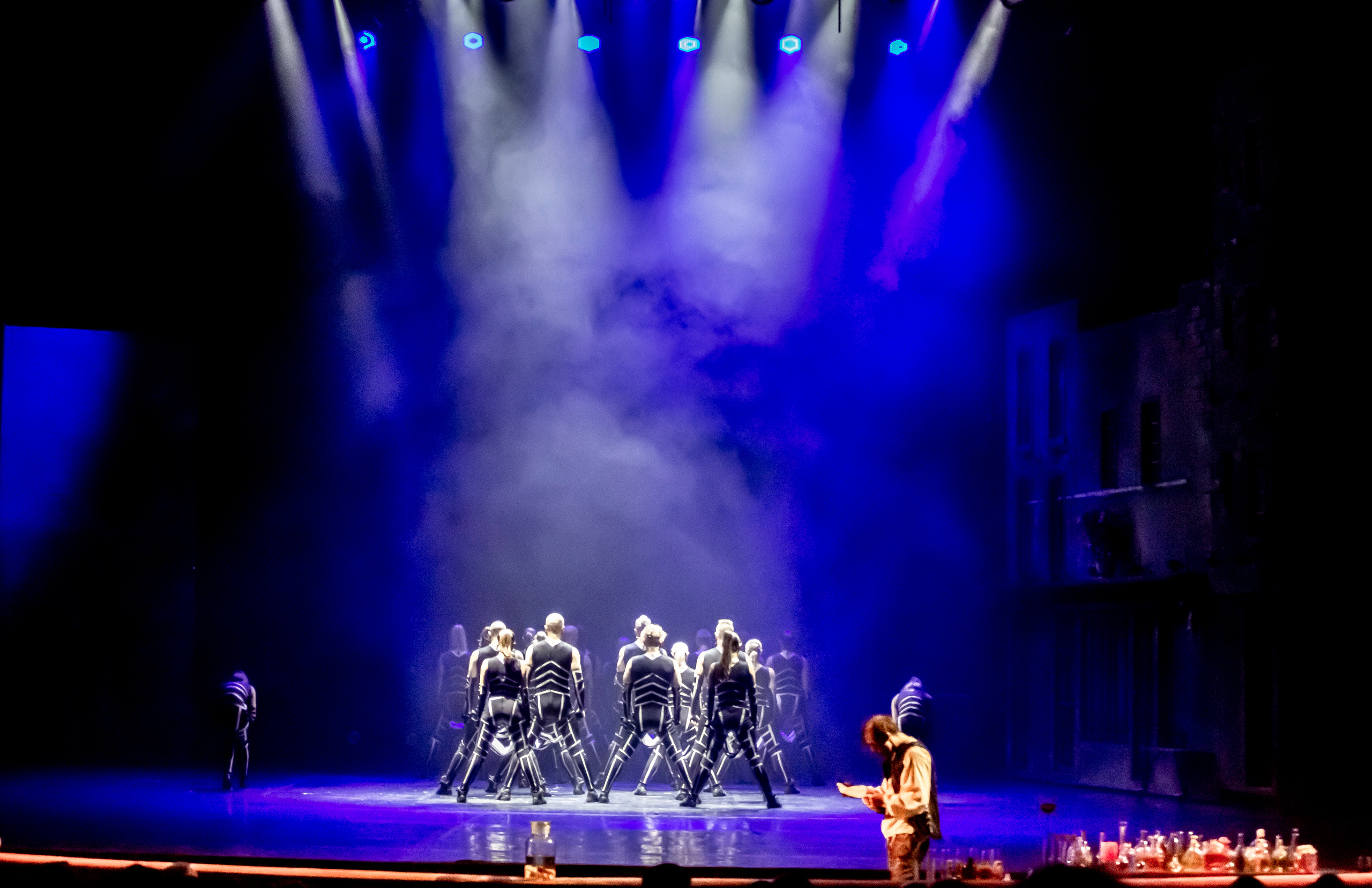 Парфюмер хореографический спектакль театр Европа на сцене Зимнего. Фотограф в Сочи Юрий Шептаев