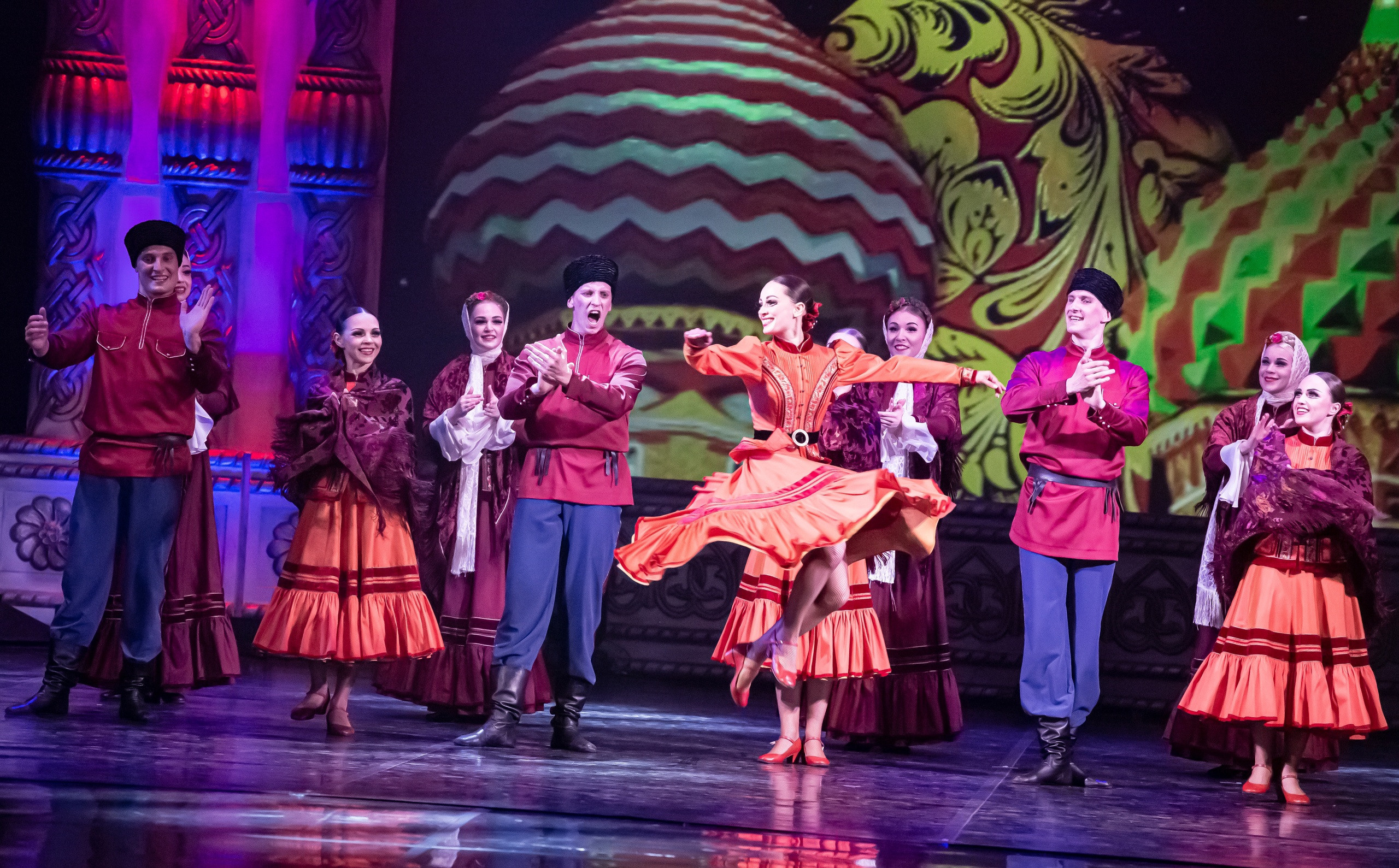 Государственный хореографический ансамбль «Кострома». Фотограф в Сочи Юрий Шептаев