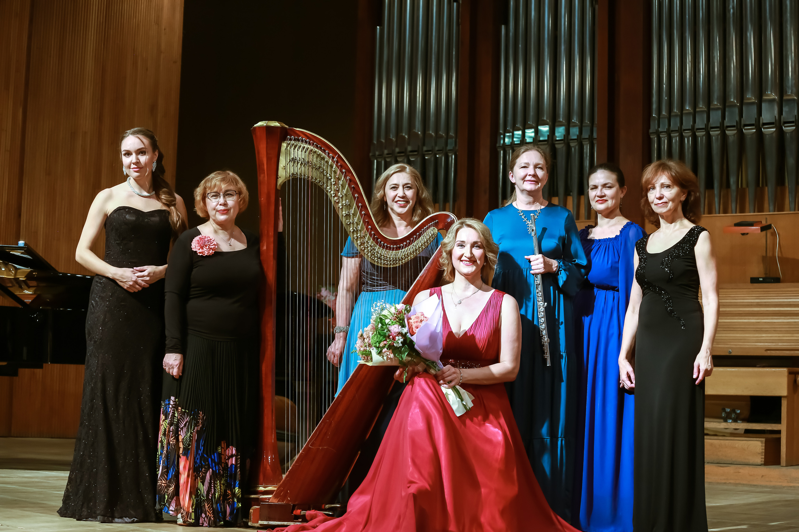 Арфа в ансамбле. Фотограф в Сочи Юрий Шептаев