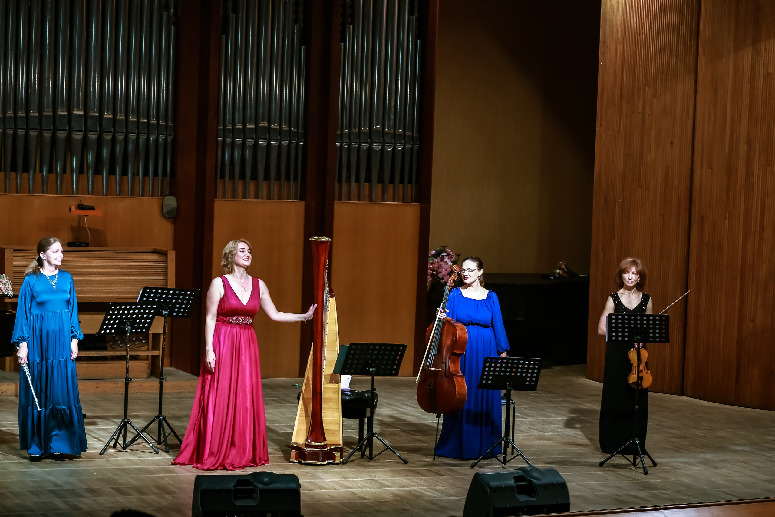 Арфа в ансамбле. Фотограф в Сочи Юрий Шептаев