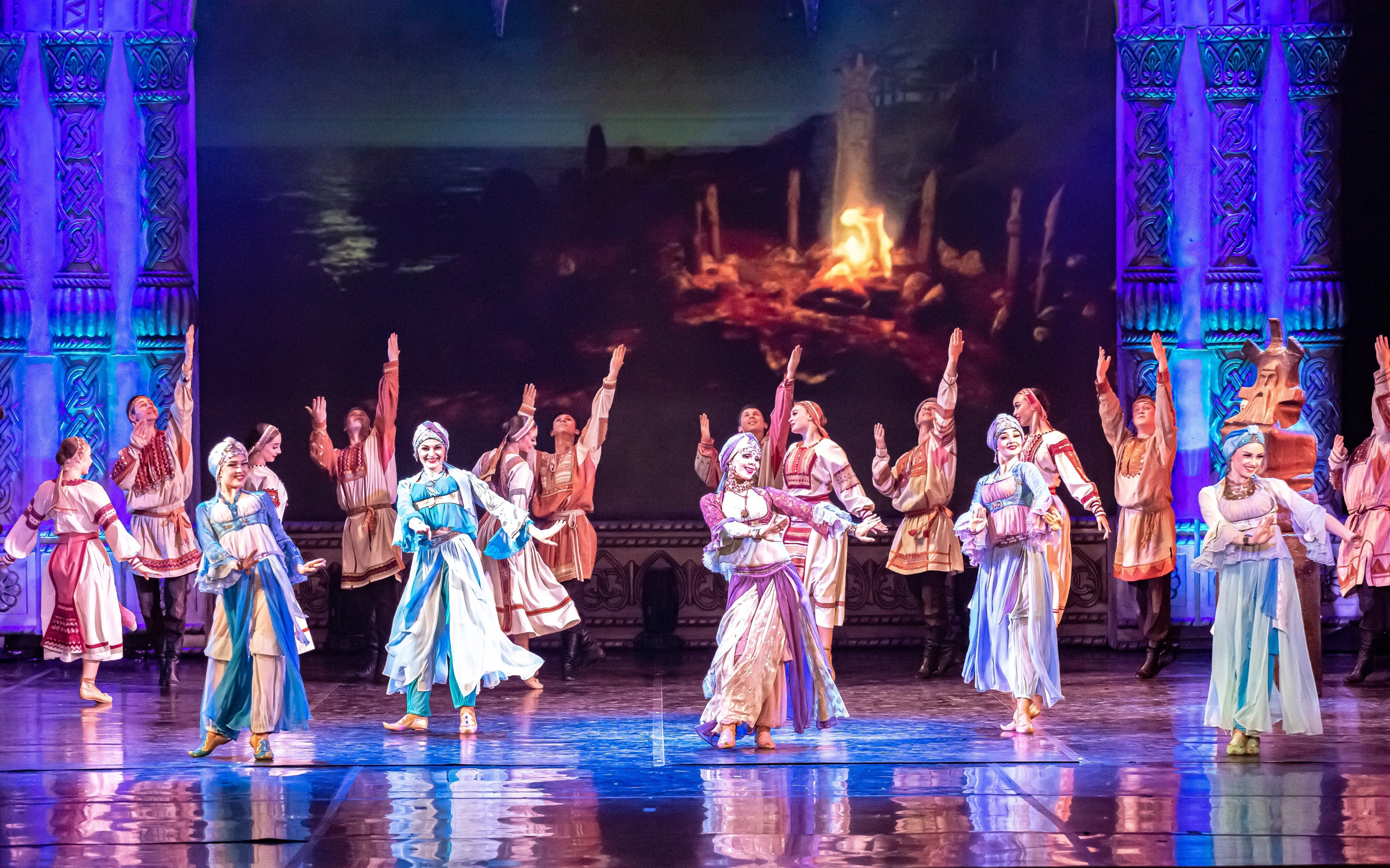 Государственный хореографический ансамбль «Кострома». Фотограф в Сочи Юрий Шептаев