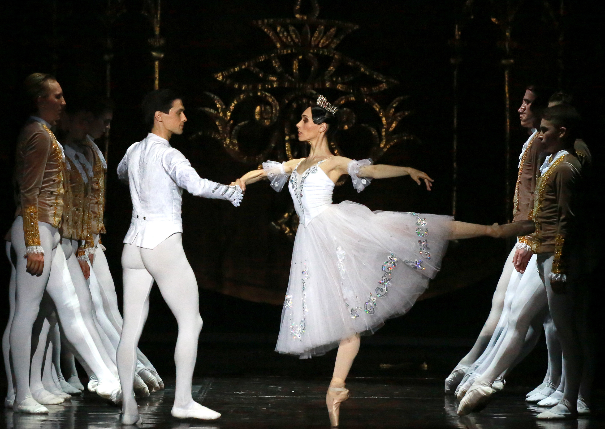 Спектакль Золушка Мариинского театра оперы и балета на сцене Зимнего театра. Фотограф в Сочи Юрий Шептаев