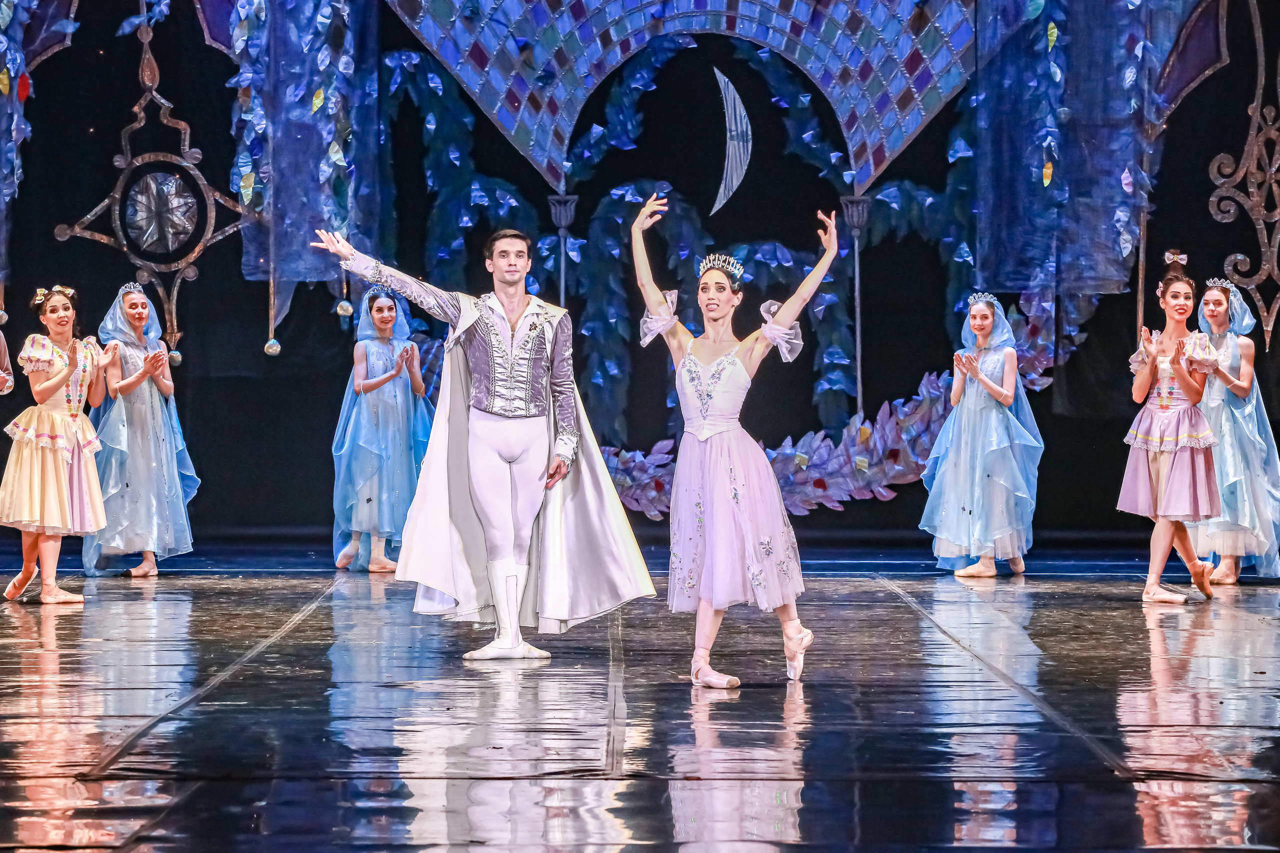 Спектакль Золушка Мариинского театра оперы и балета на сцене Зимнего театра. Фотограф в Сочи Юрий Шептаев