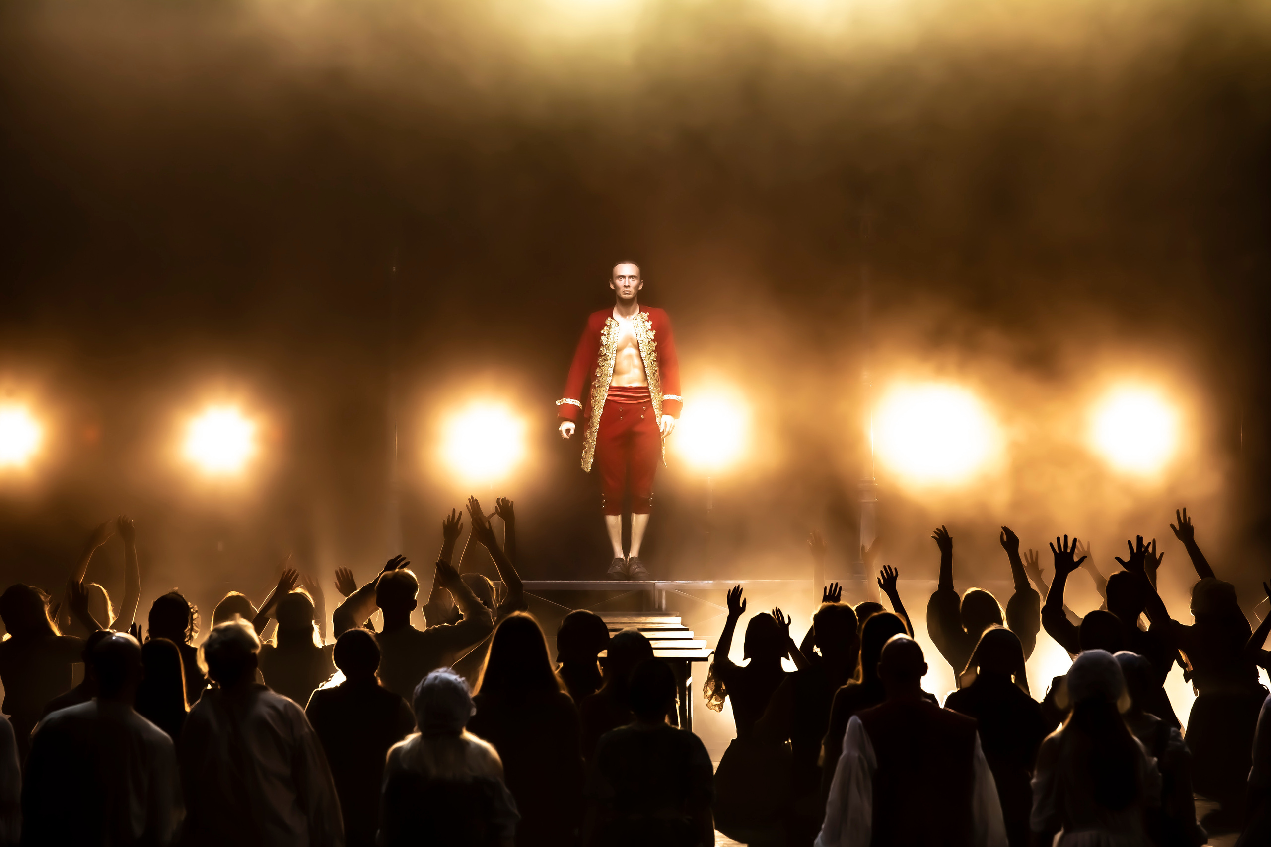 Парфюмер хореографический спектакль театр Европа на сцене Зимнего. Фотограф в Сочи Юрий Шептаев