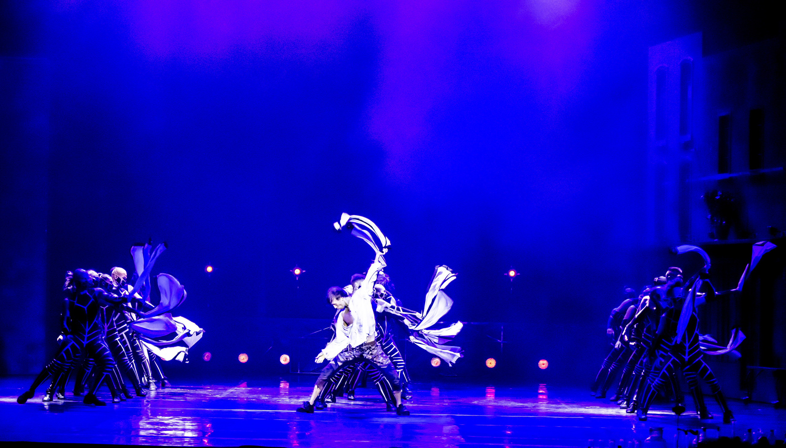 Парфюмер хореографический спектакль театр Европа на сцене Зимнего. Фотограф в Сочи Юрий Шептаев