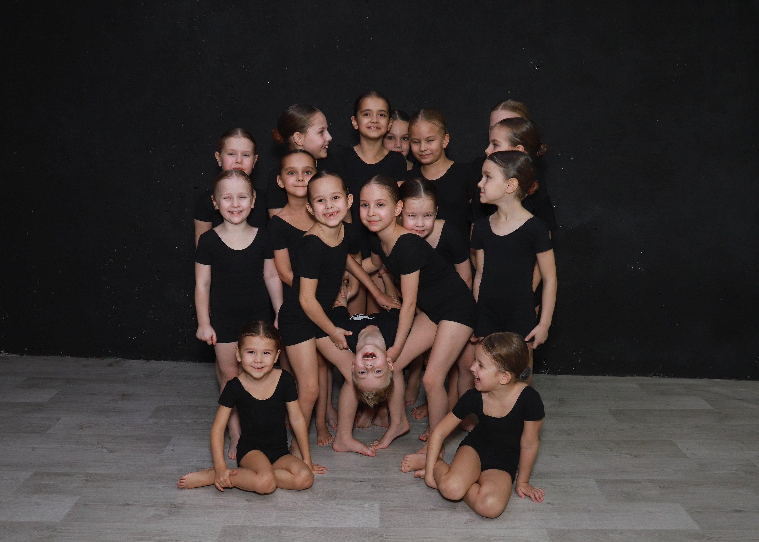 Младшие в студии. Фотограф Юлия Мальцева