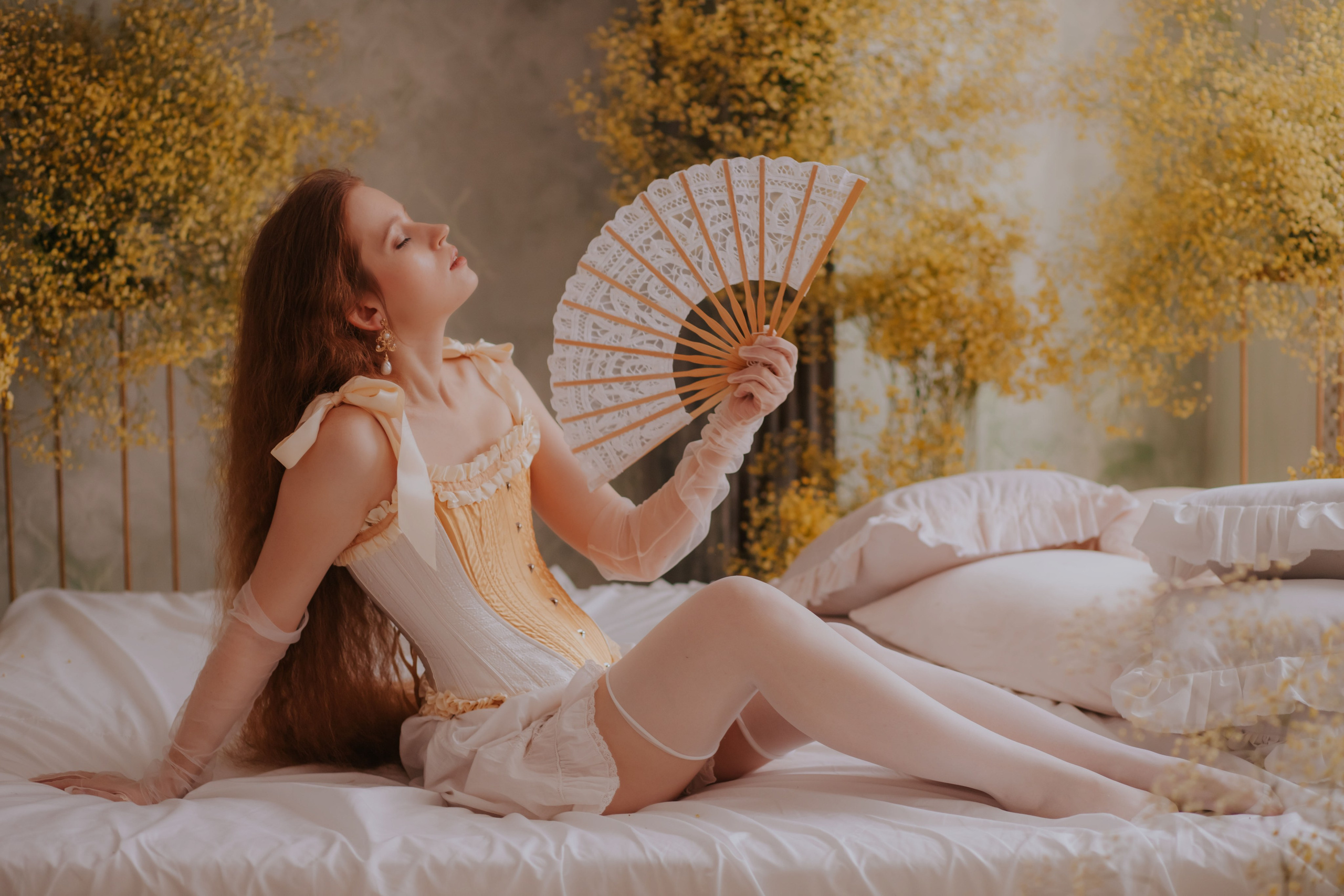 Винтажный будуар. Художественная винтажная фотография