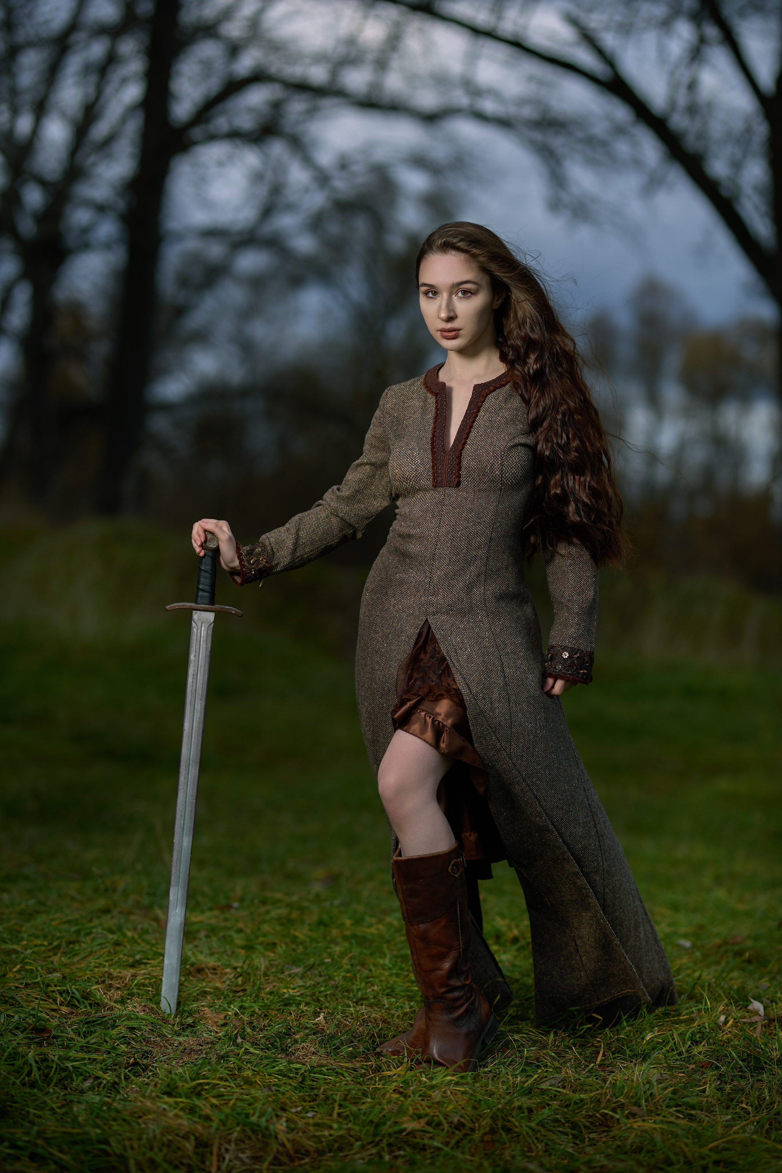 Александра. Готика. Владимир Суздалов (ProMaXe) — Портретный фотограф, тематические фотосессии в Чебоксарах