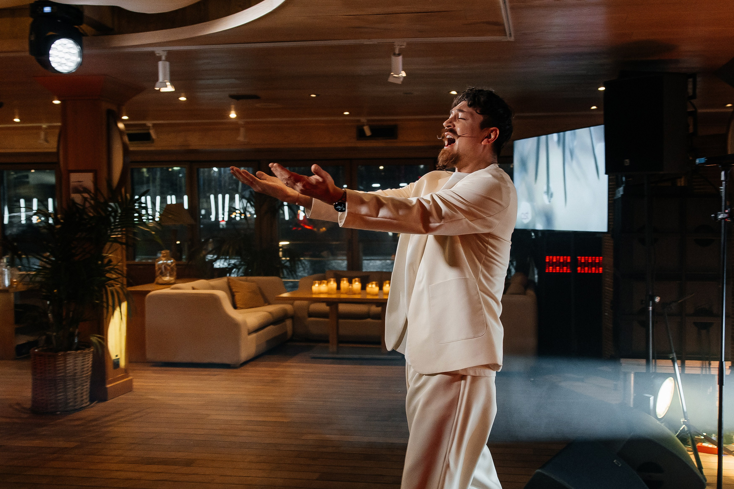 День рождения в ресторане Чайка. Фотограф в Москве Дмитрий Жарков