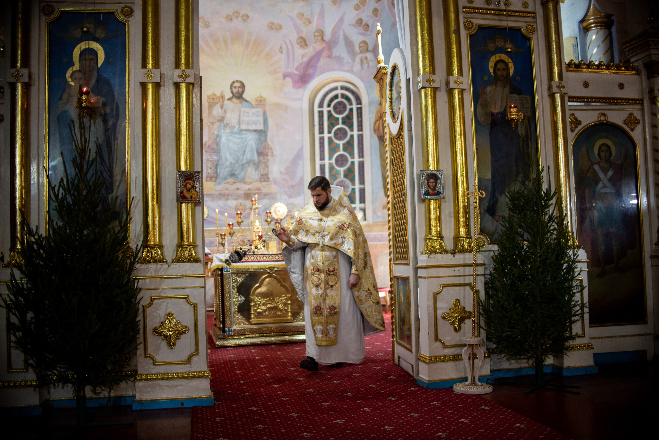 Литургия на Рождество 6.01.2023. Семейный и свадебный фотограф в Феодосии и Коктебеле