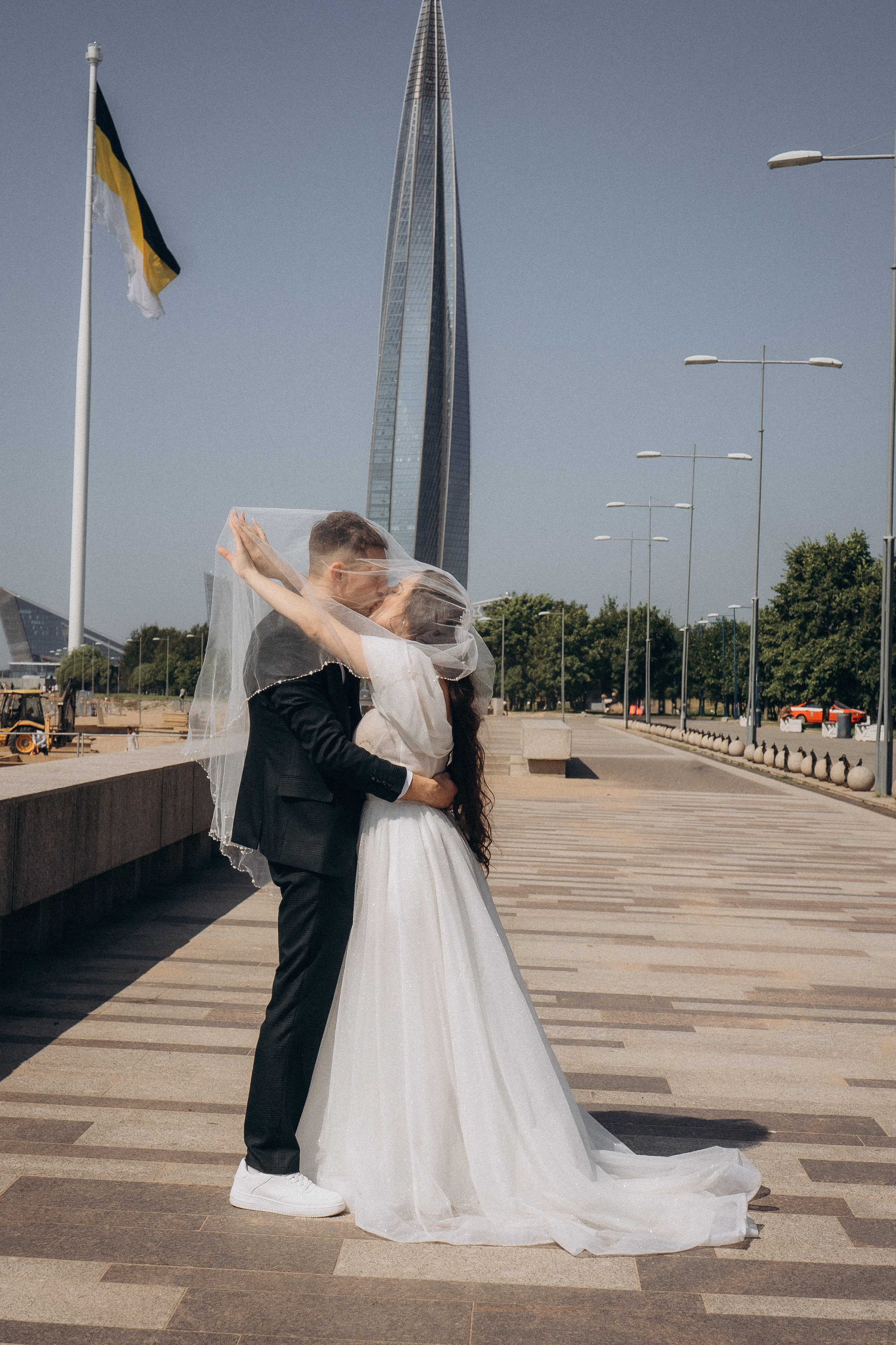 СВАДЕБНАЯ СЬЕМК В ПАРКЕ 300-ЛЕТИЯ. Профессиональный фотограф, Санкт-Петербург — Виктория Богомолова