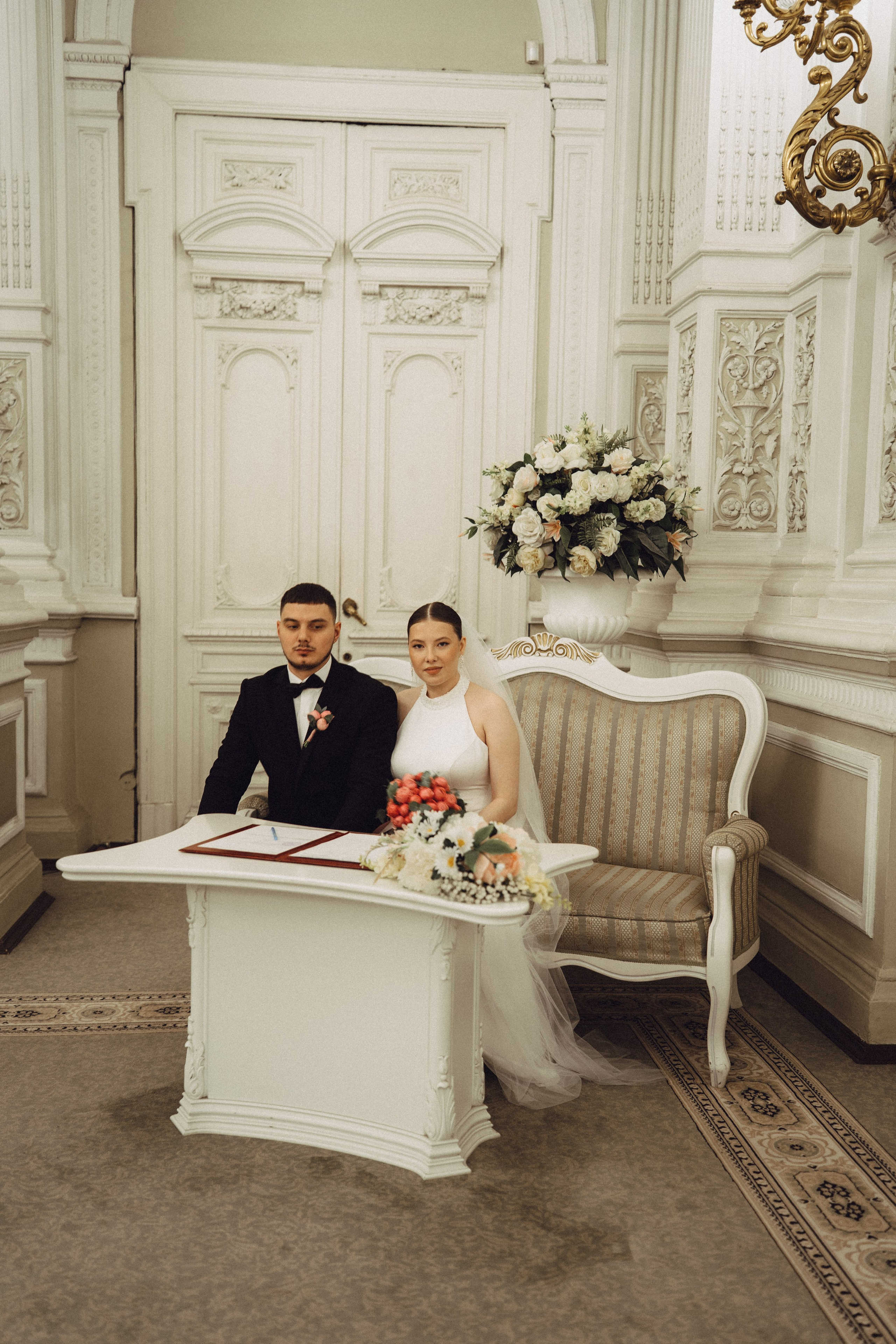 СВАДЕБНАЯ СЬЕМКА В ПЕВОМ ДВОРЦЕ БРАКОСОЧЕТАНИЯ. Профессиональный фотограф, Санкт-Петербург — Виктория Богомолова