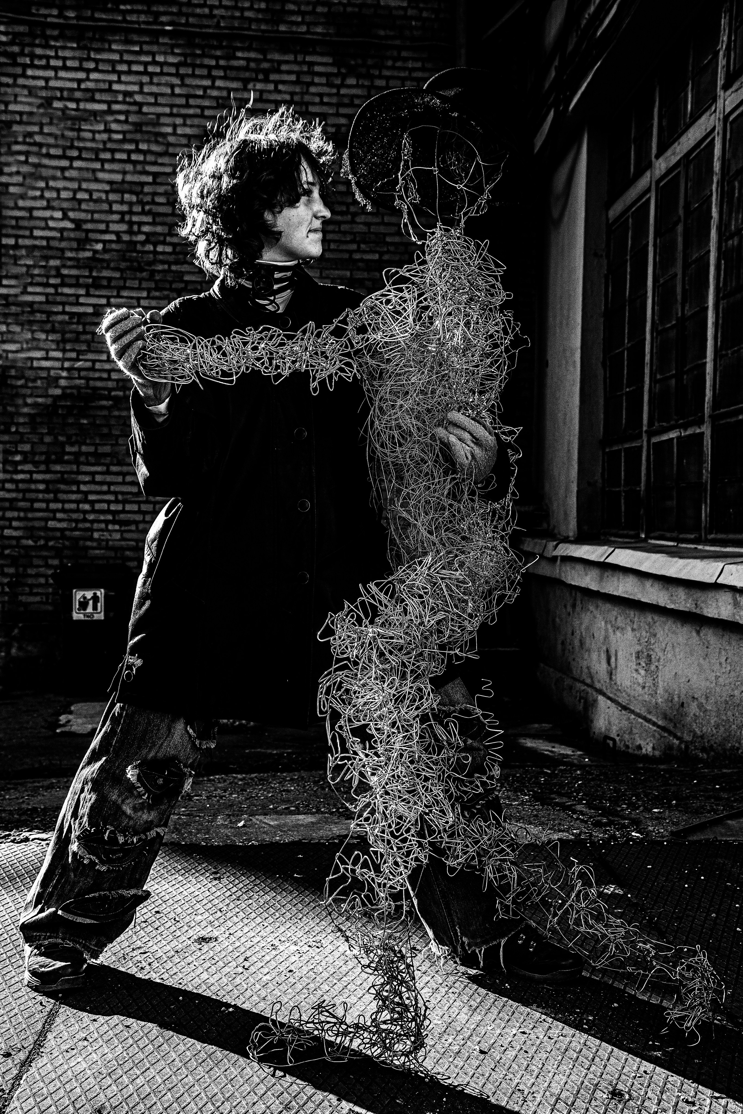 Настя Облако. Черно-белый фотограф Дмитрий Пчелкин