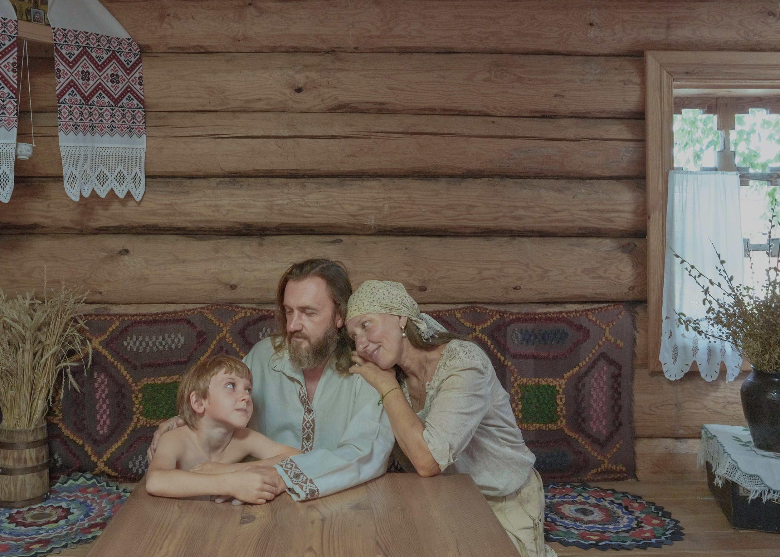 Семейный художественный портрет Fine Art. Образ в русском стиле, фотохудожник Светлана Корнелюк