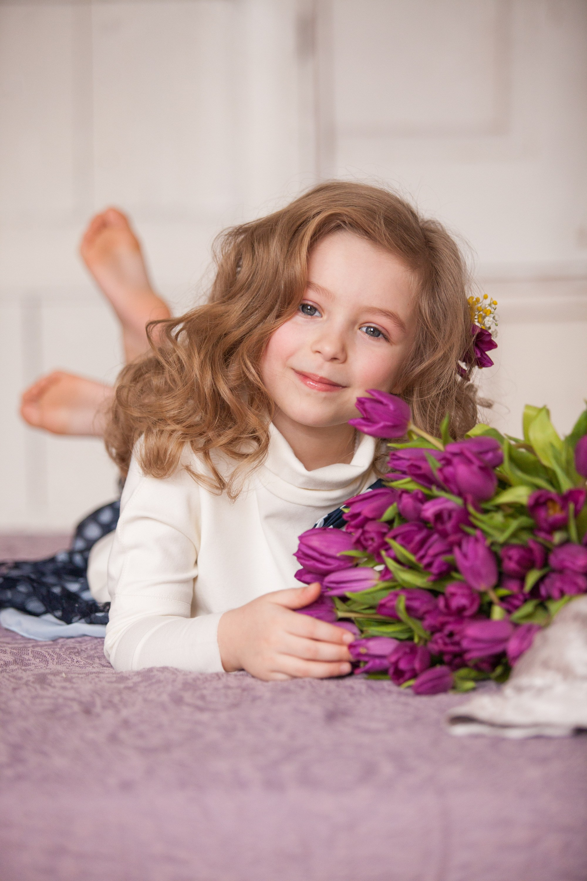 Детская съемка. Антон и Татьяна Денисенко