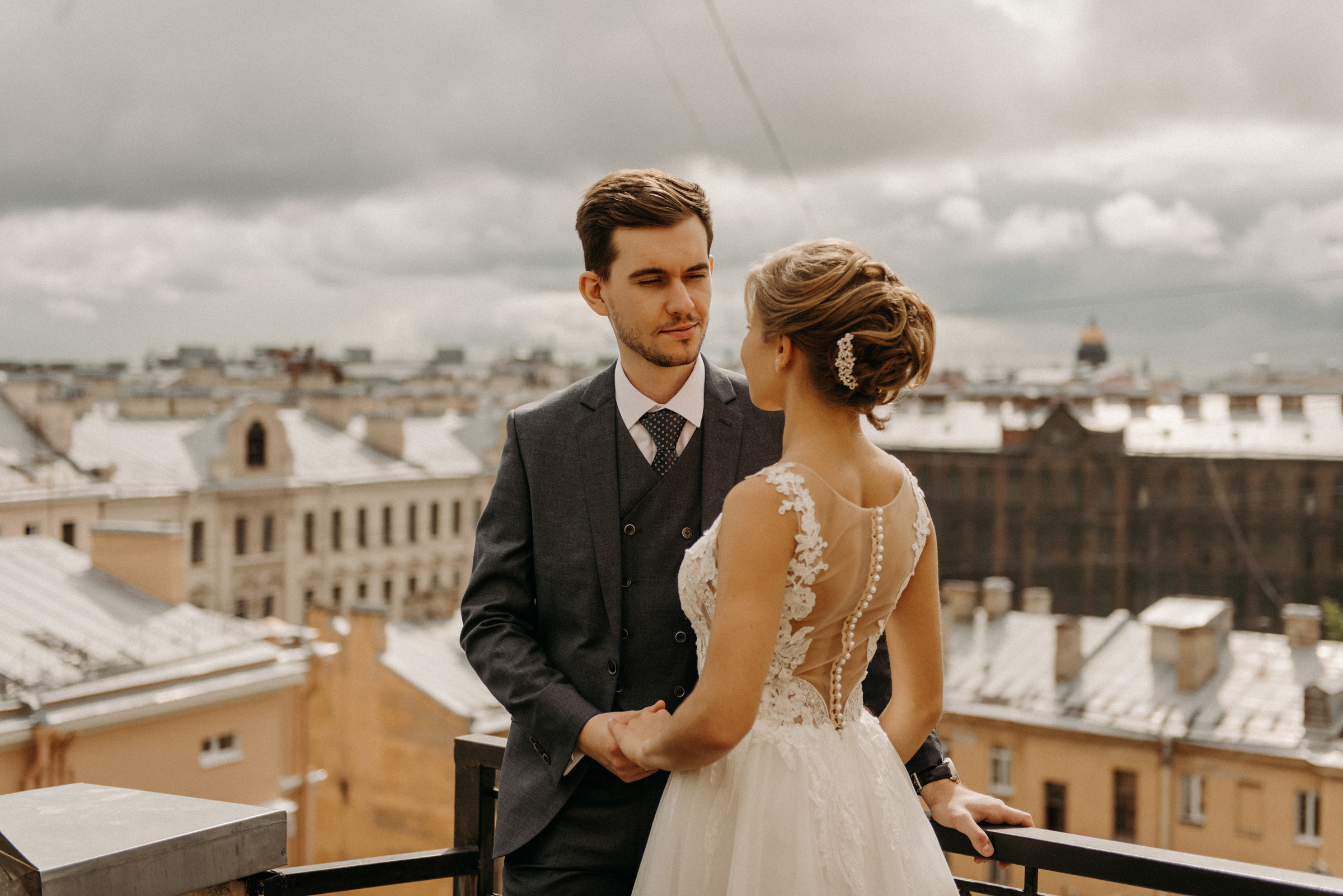 свадебная фотосессия в фотостудии skypoint