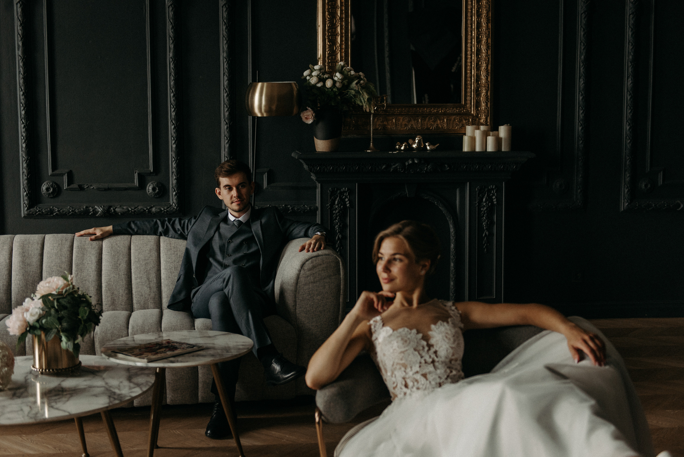 свадебная фотосессия в фотостудии skypoint