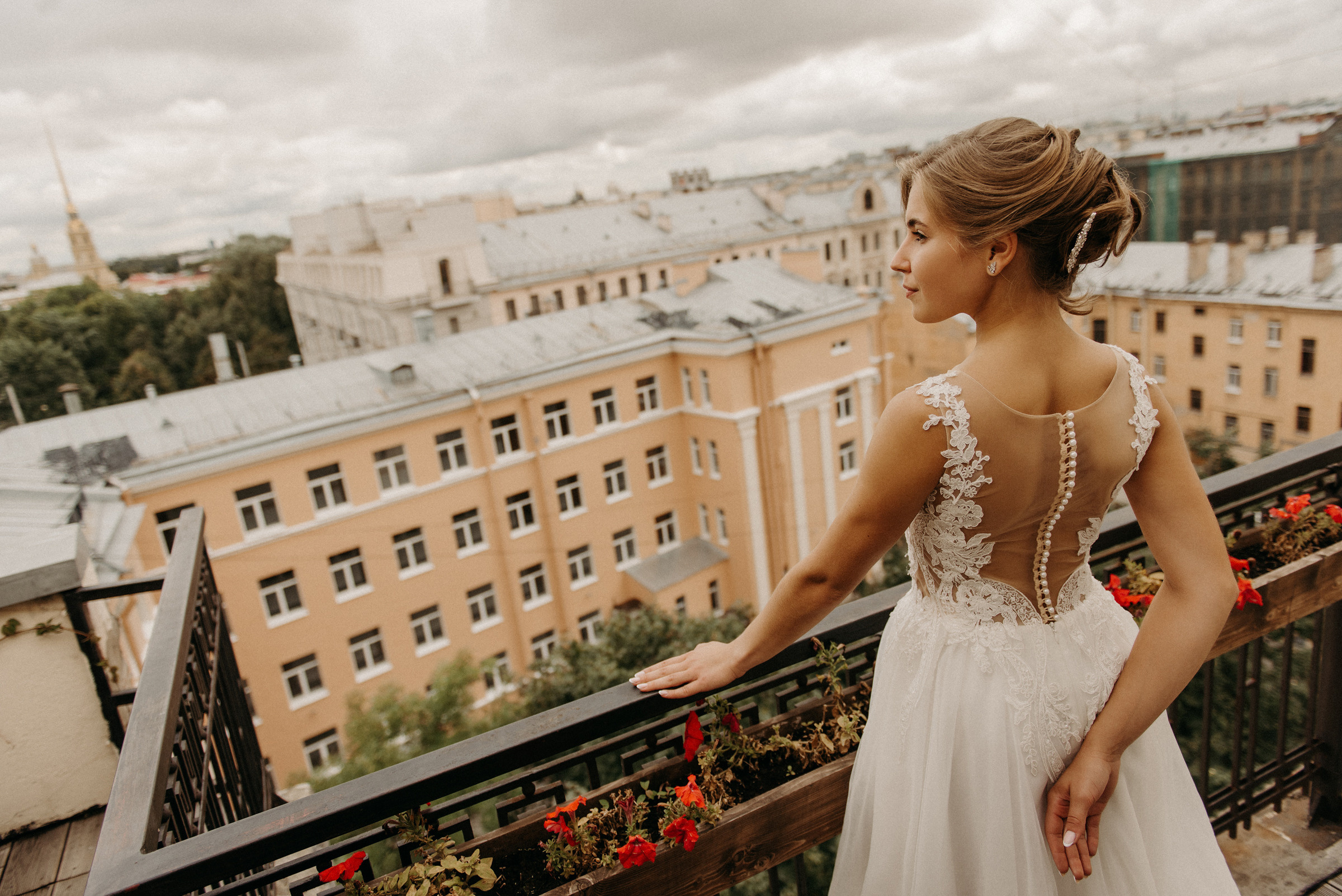 свадебная фотосессия в фотостудии skypoint