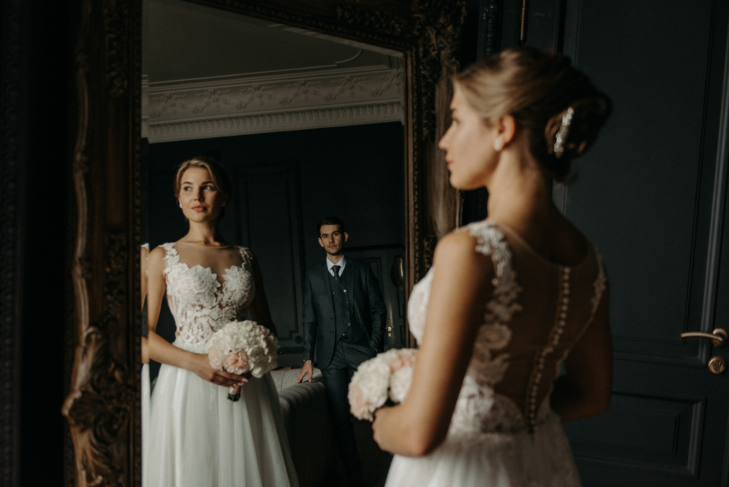 свадебная фотосессия в фотостудии skypoint