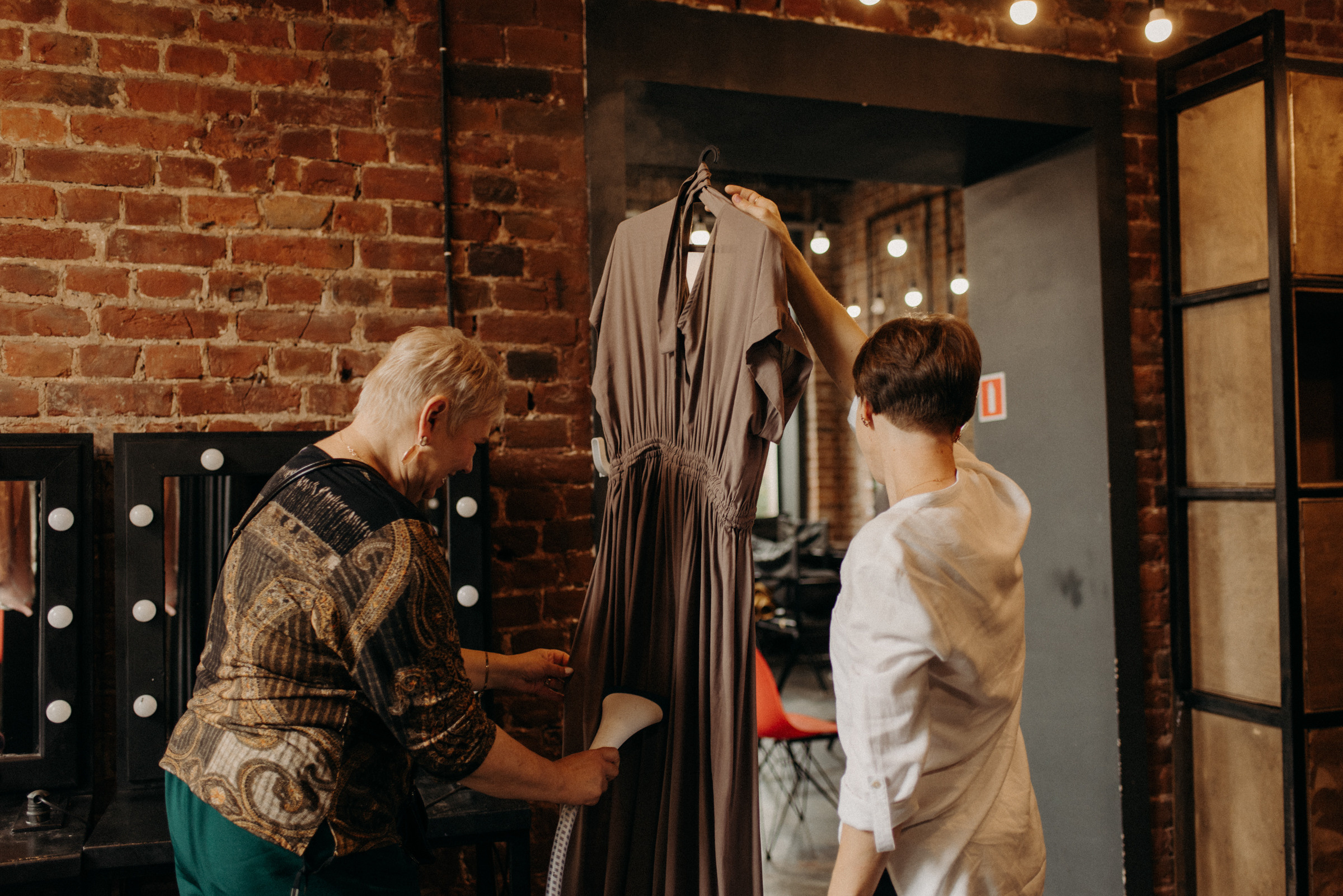 сборы невесты в фотостудии