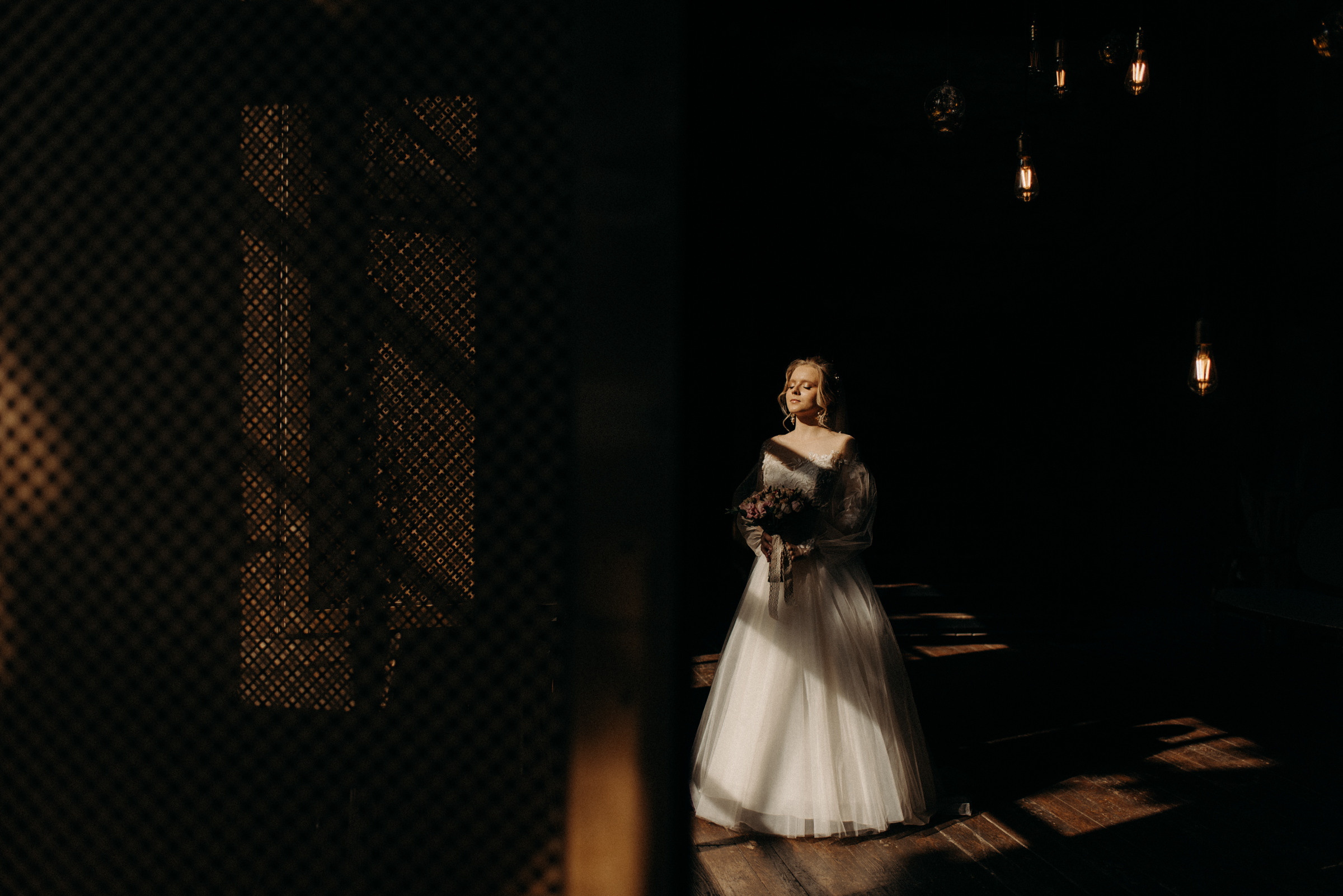 сборы невесты в фотостудии