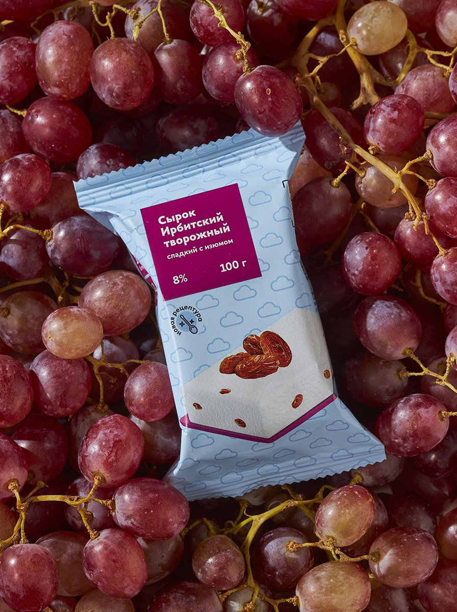 Сырки \ Ирбитский Молочный Завод. Предметная и рекламная фотография