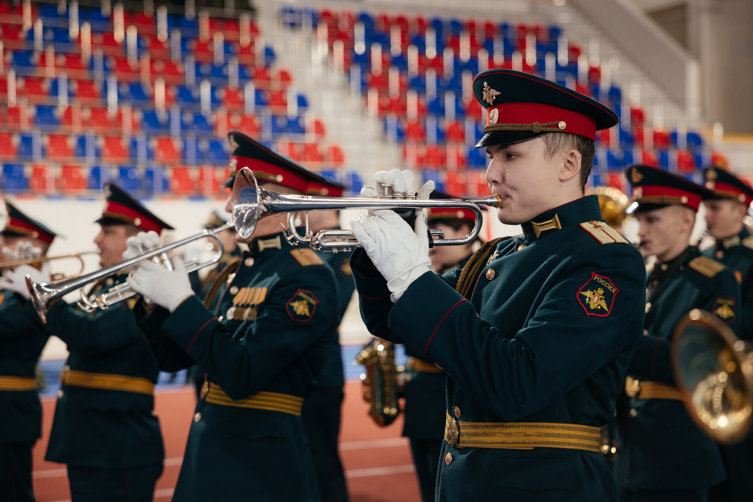 Манеж соревнования. Фотограф Крохин Олег