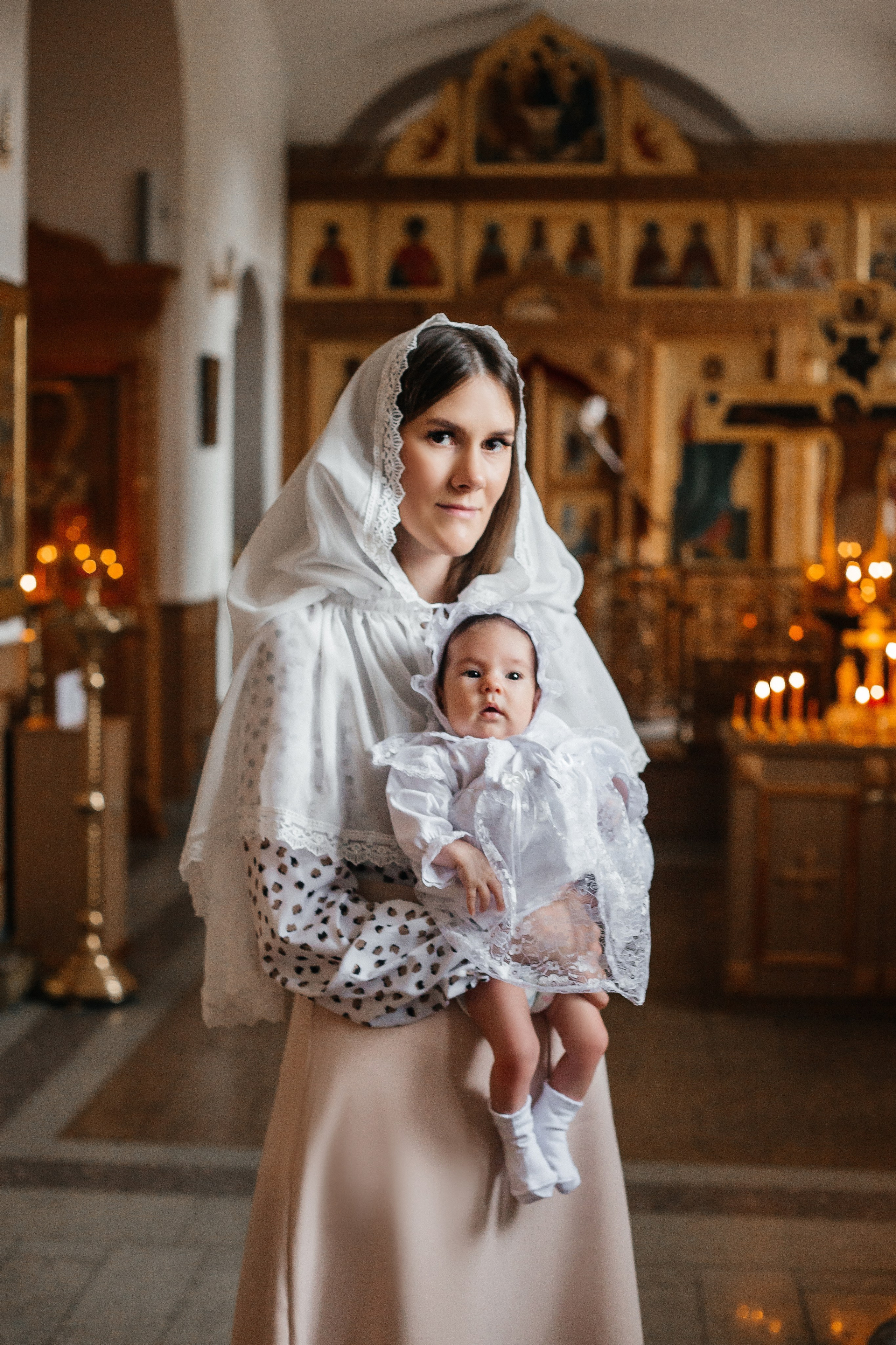 Таинство Крещения Майи. Фотограф Дмитров и МО Валентина Халикова