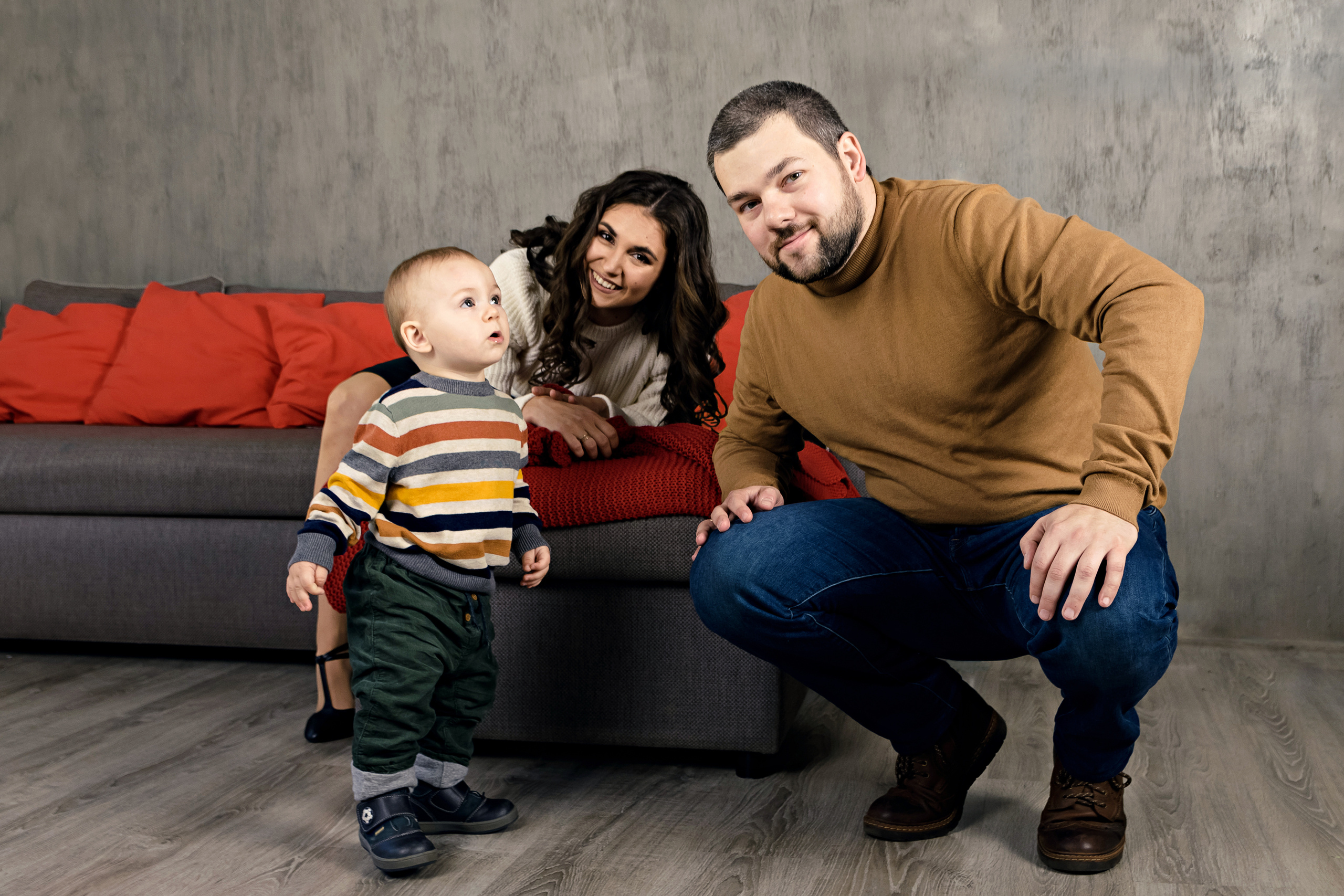 Семейные студийные фотосессии. Семейный и индивидуальный фотограф Life style в Санкт-Петербурге Мария