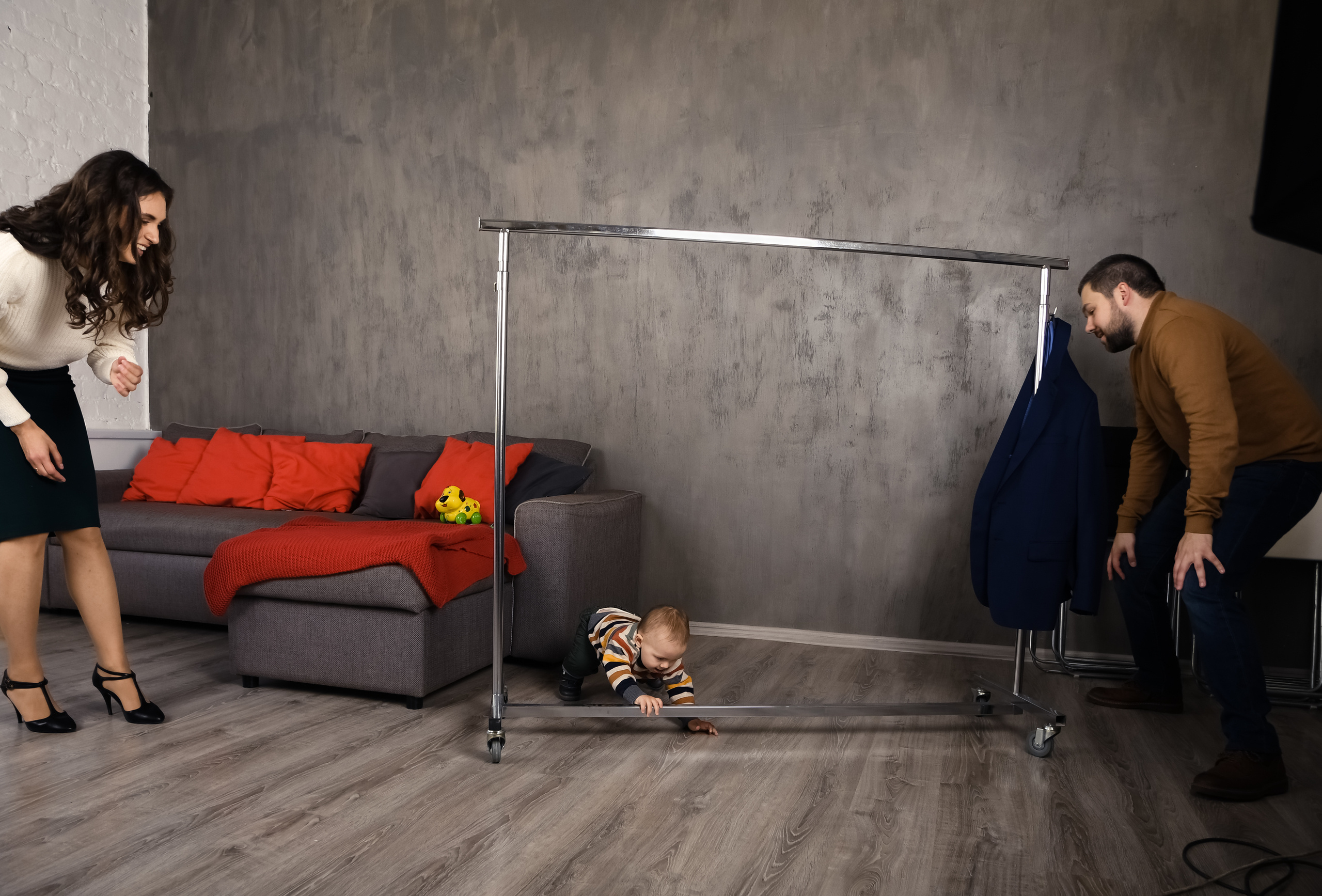 Семейные студийные фотосессии. Семейный и индивидуальный фотограф Life style в Санкт-Петербурге Мария