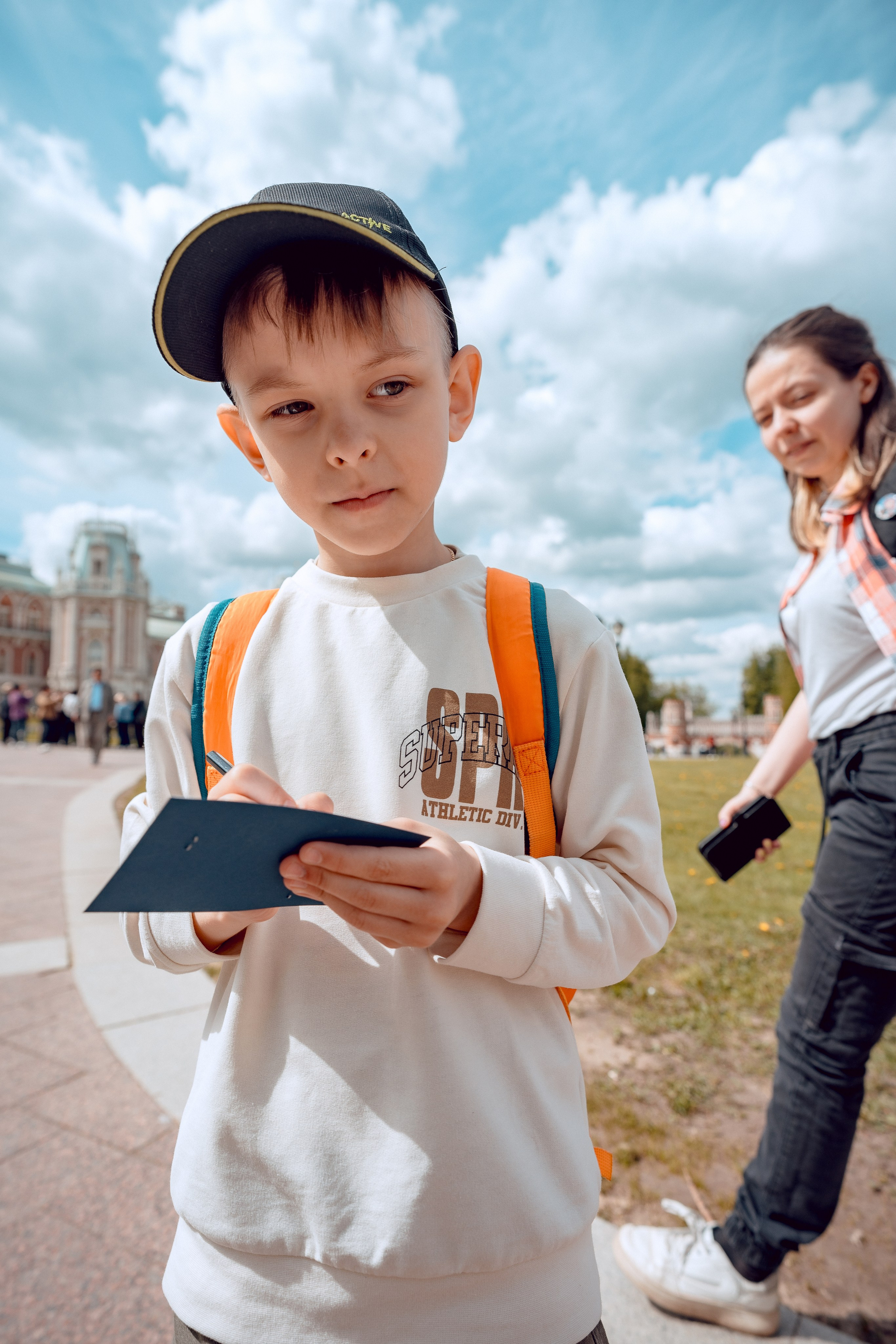 Прогулка в Царицино. Портретный и семейный фотограф в Москве/Видное