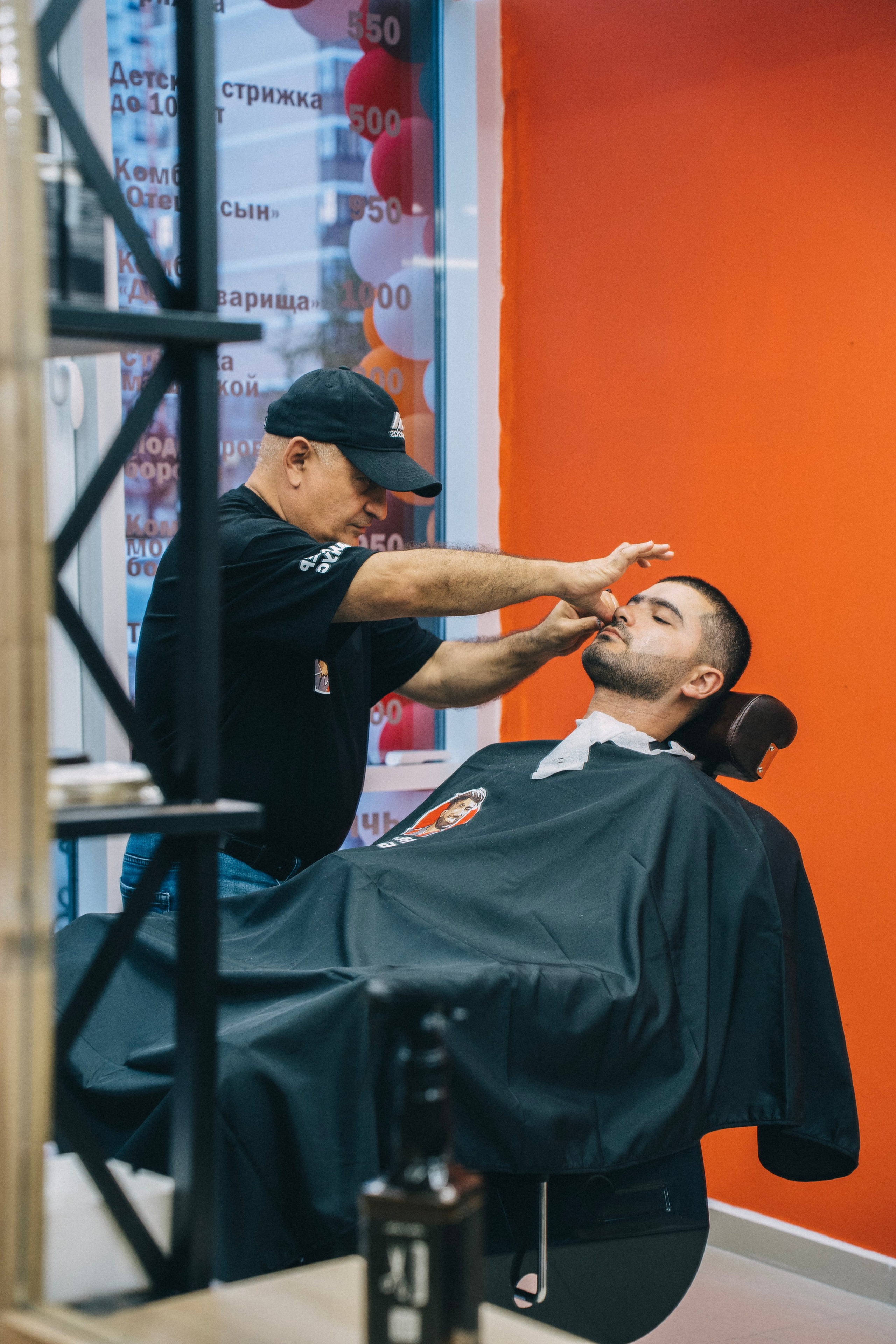 Барбершоп (открытие). Беккер Таня