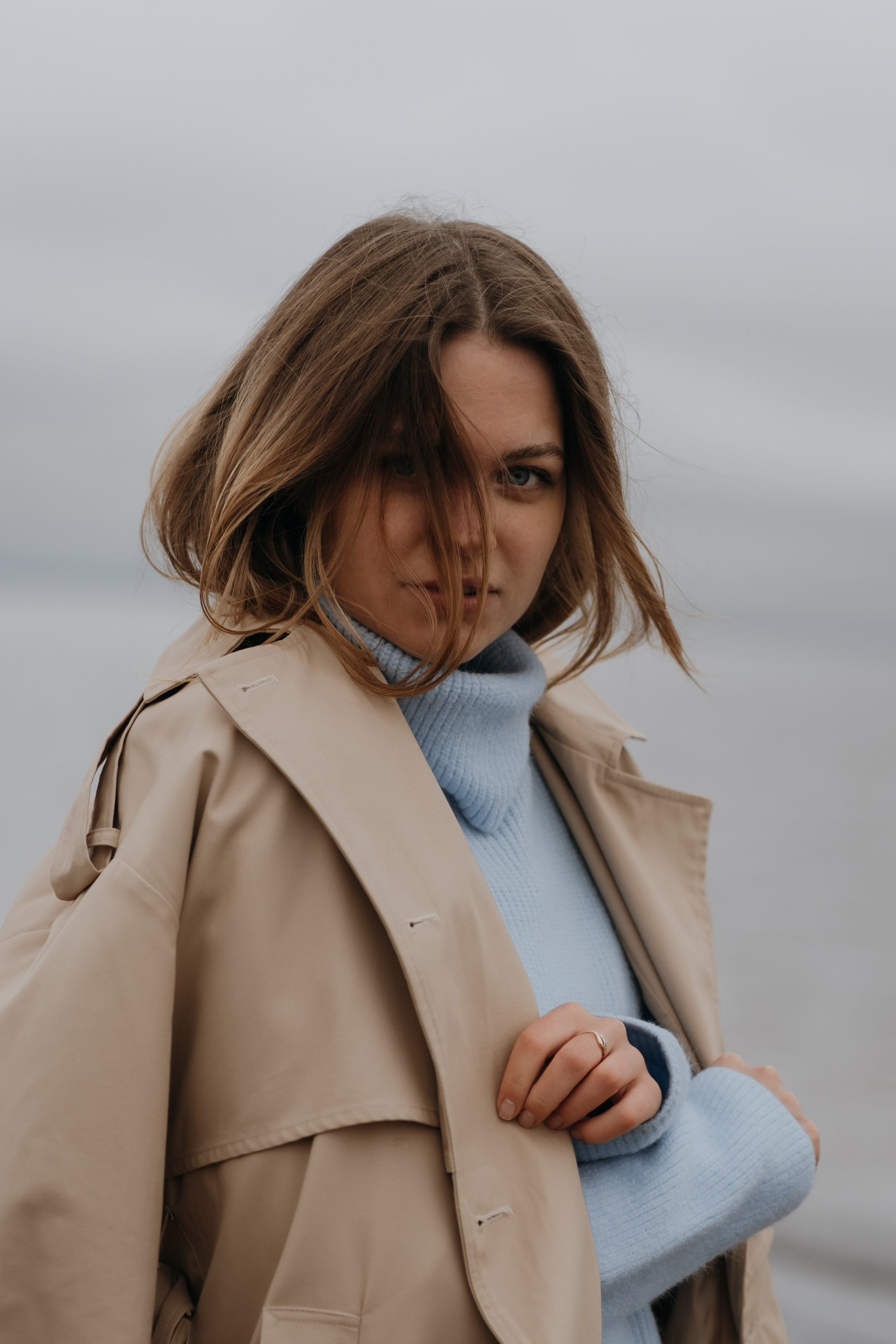 Женская уличная фотосессия в Архангельске и Северодвинске. Портретный и свадебный фотограф в Архангельске Елизавета Стрекаловская