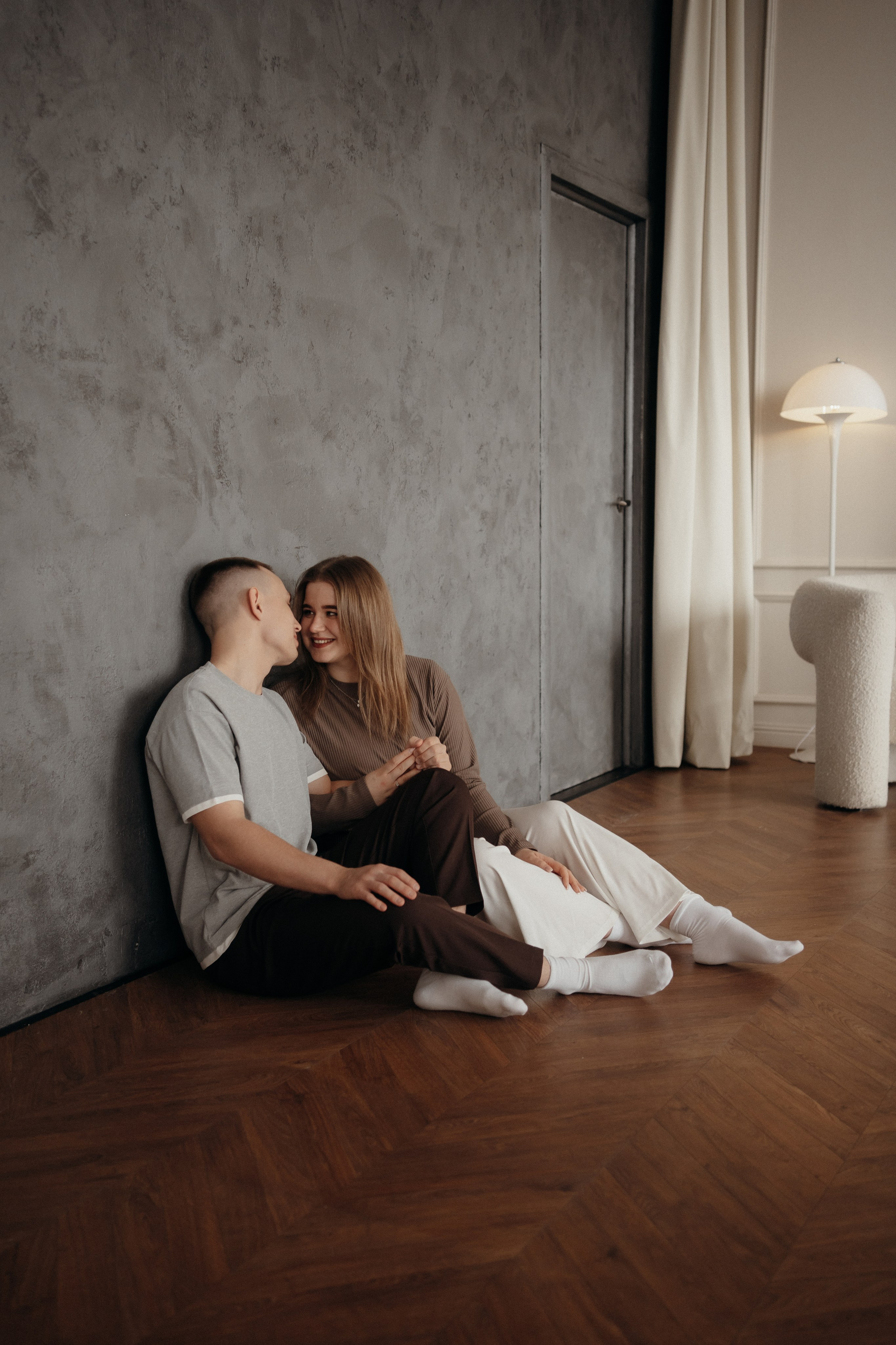 Парная фотосессия в студии в Архангельске. Портретный и свадебный фотограф в Архангельске Елизавета Стрекаловская