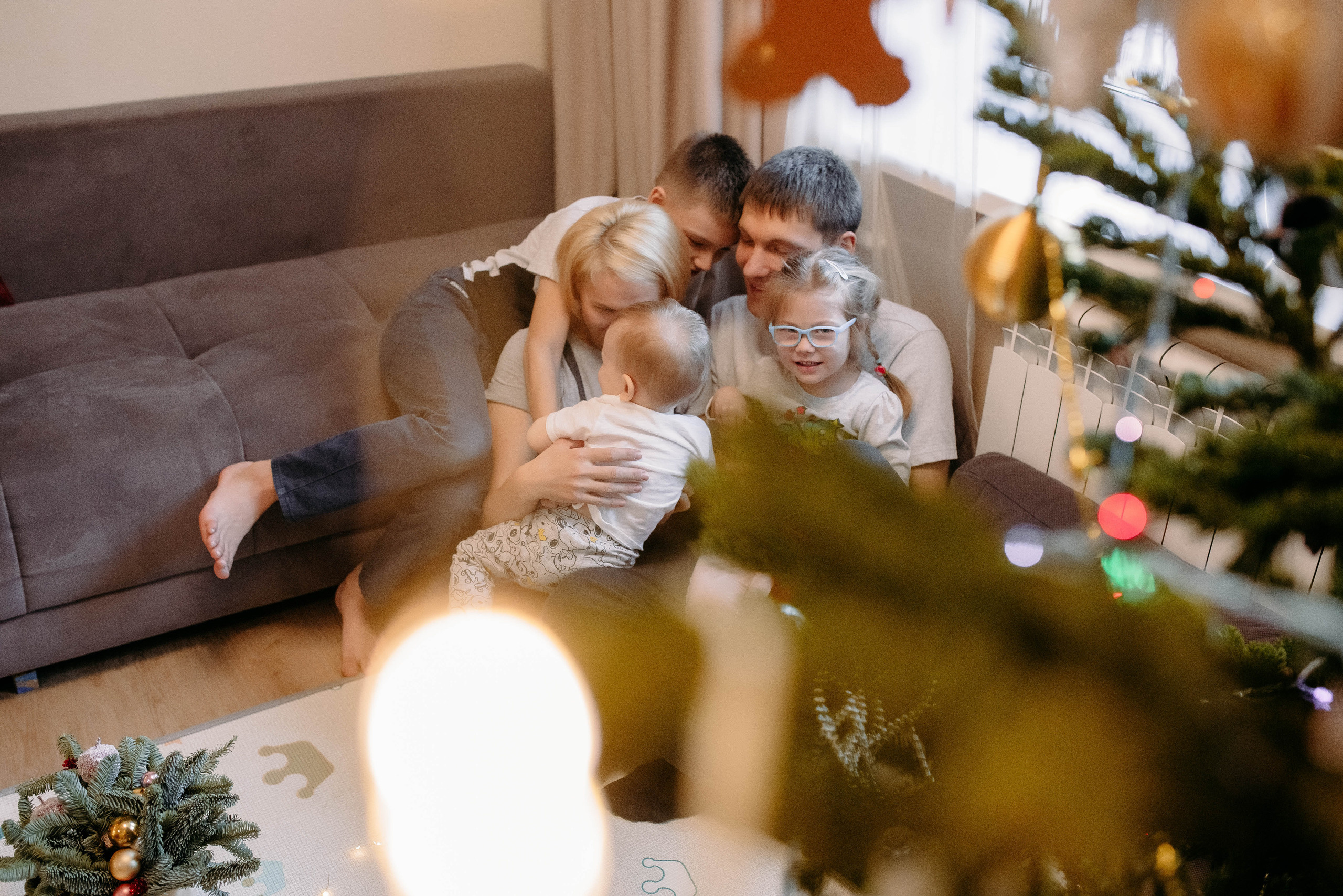 Новогодняя семейная история. Свадебный и семейный фотограф Сасина Элина г.Хабаровск