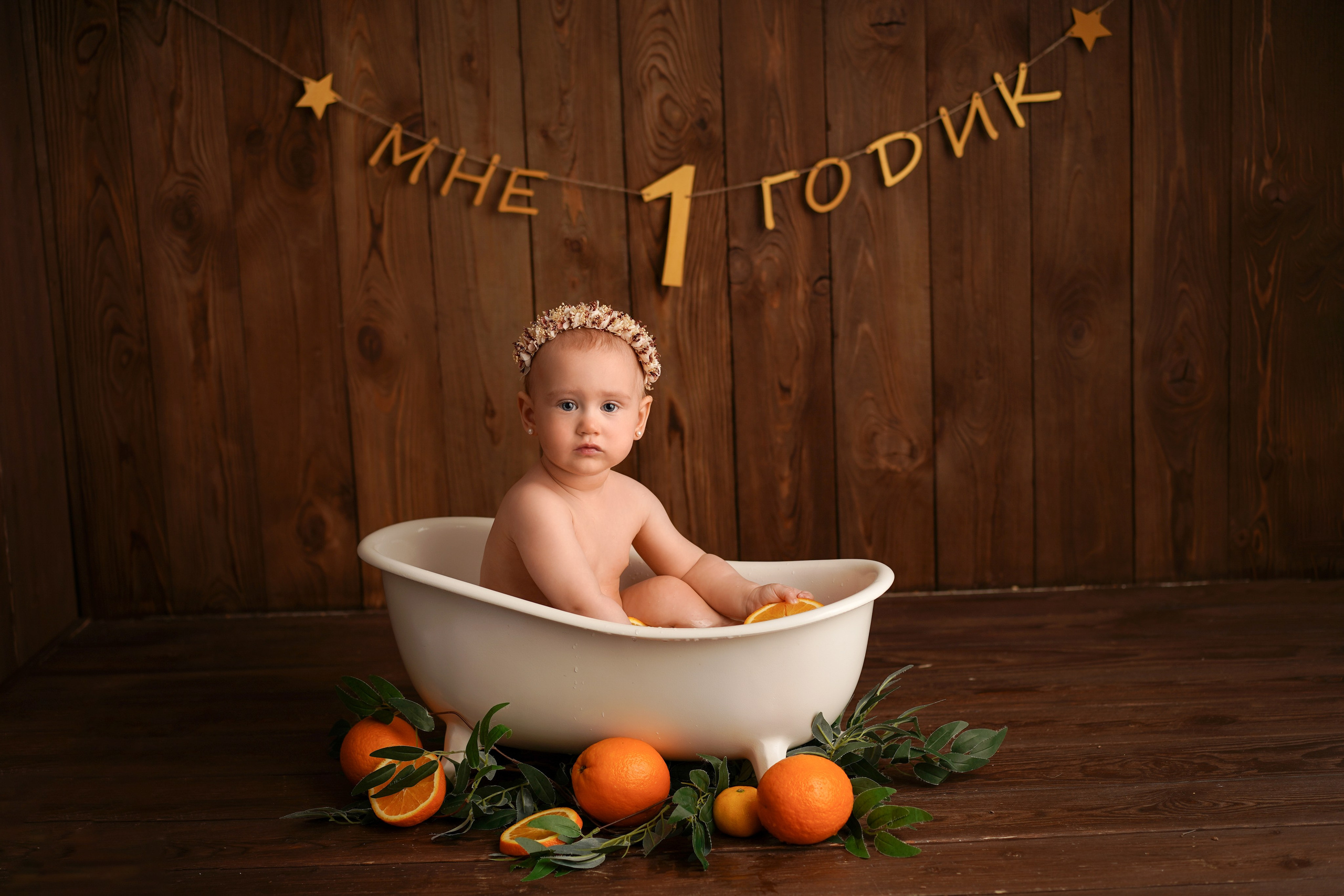 Годики. Фотограф новорождённых в Москве Елена Левина