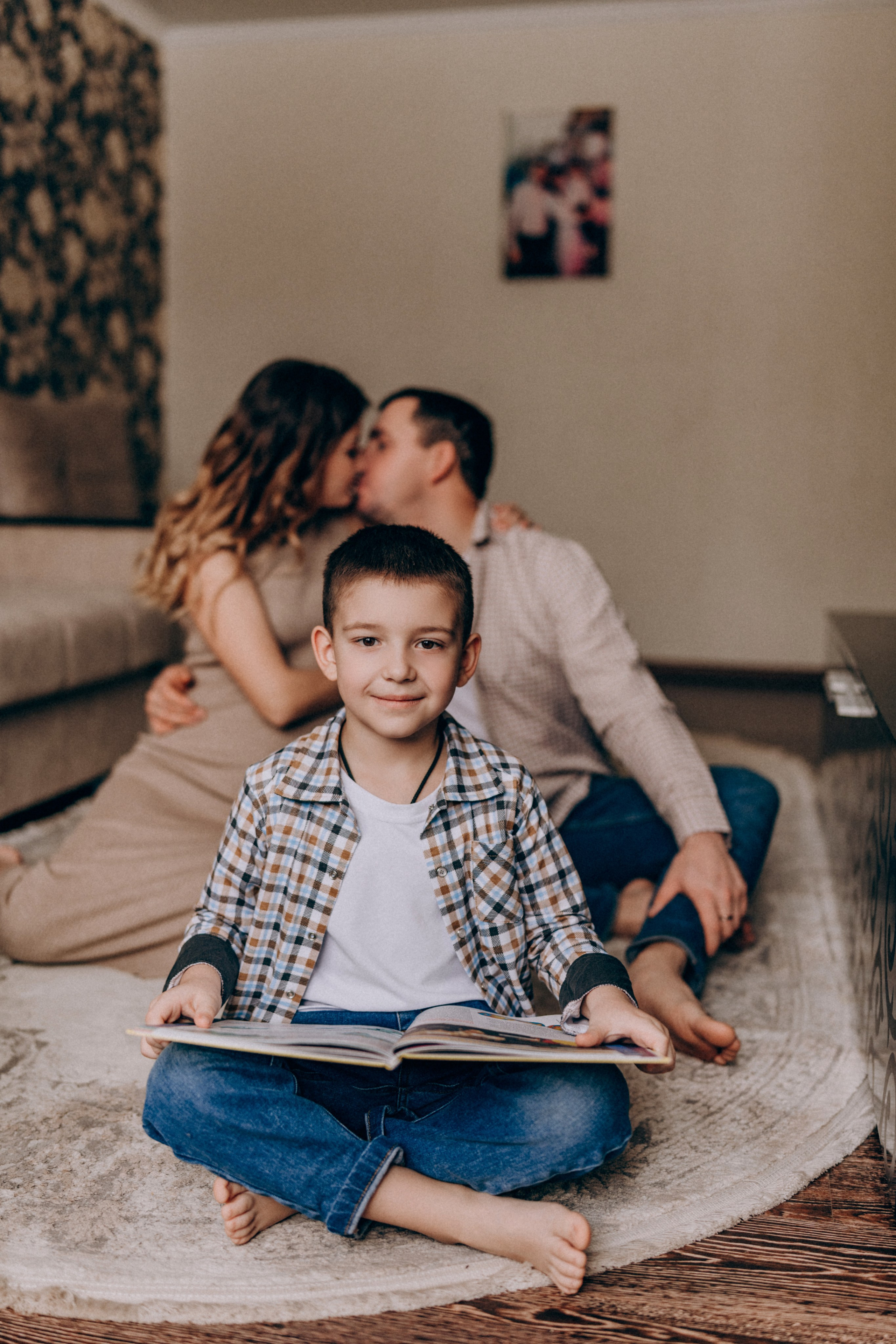 Кристина, Дима и Артем. Фотограф Юлия Стрыгина