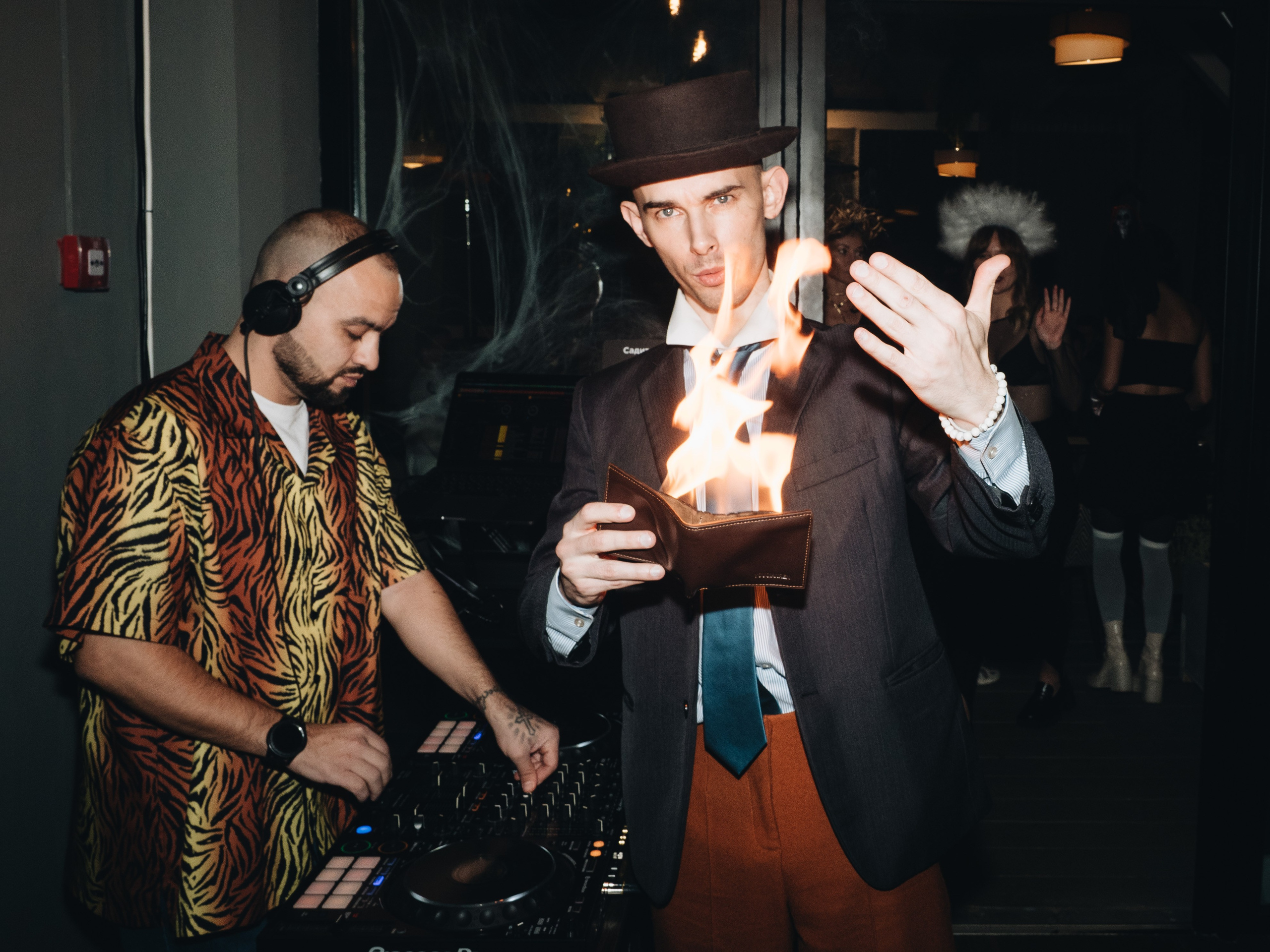 Halloween at Flame. Портретный и Репортажный фотограф в Москве