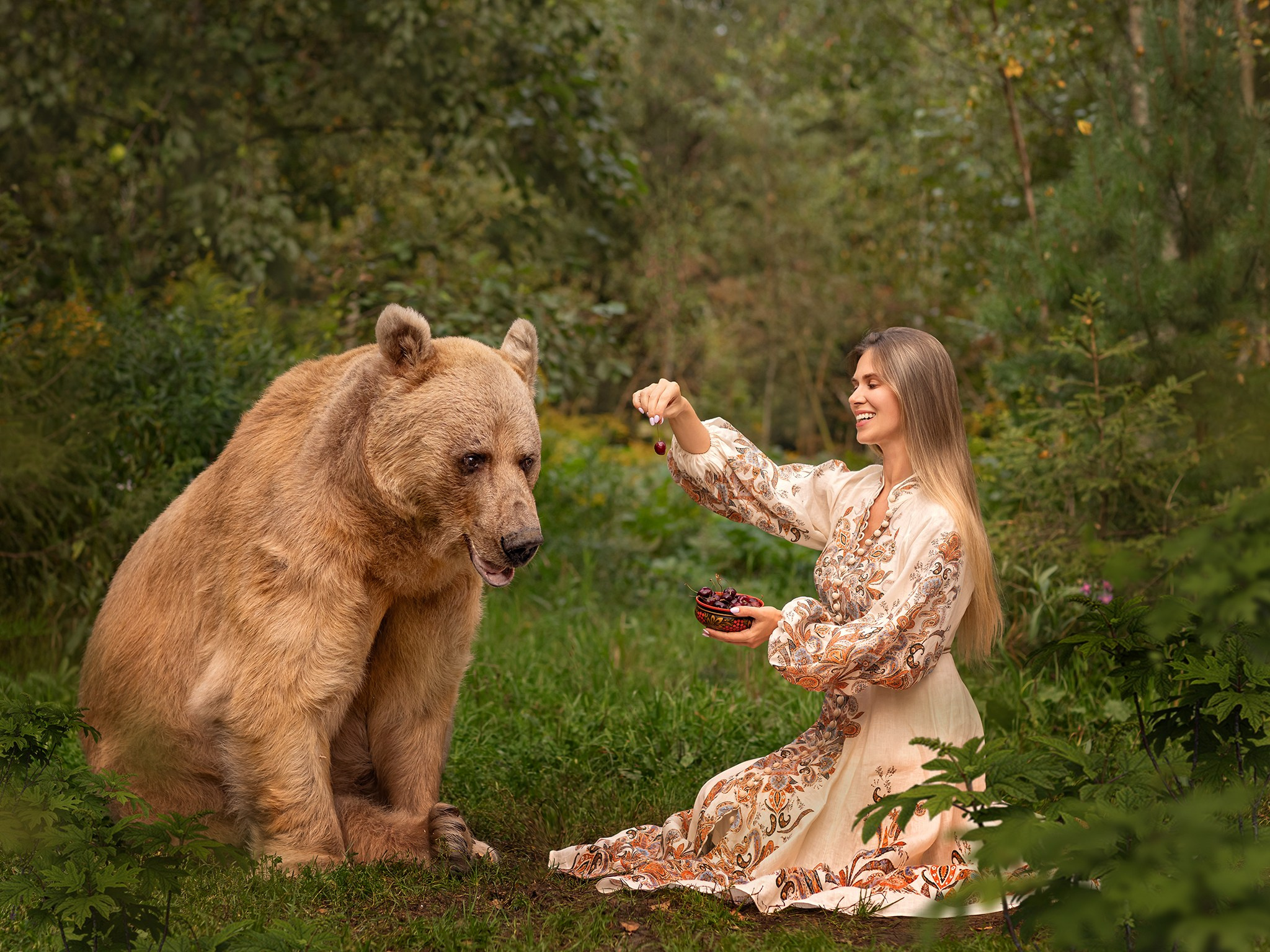 Семейная съемка с животными. Детский и семейный фотограф Елена Михайлова в Москве