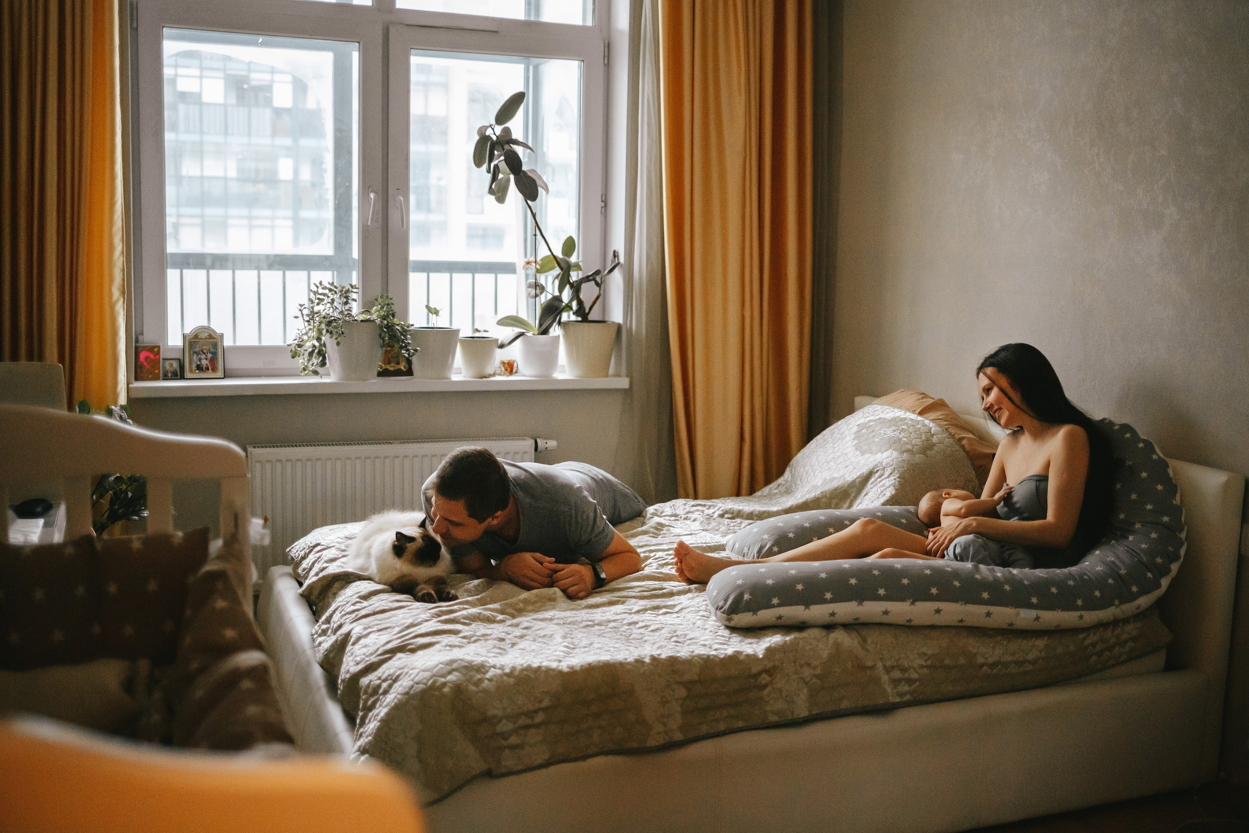 Максим, Олеся и Артём. Семейный lifestyle фотограф в Санкт-Петербурге Людмила Пахомова