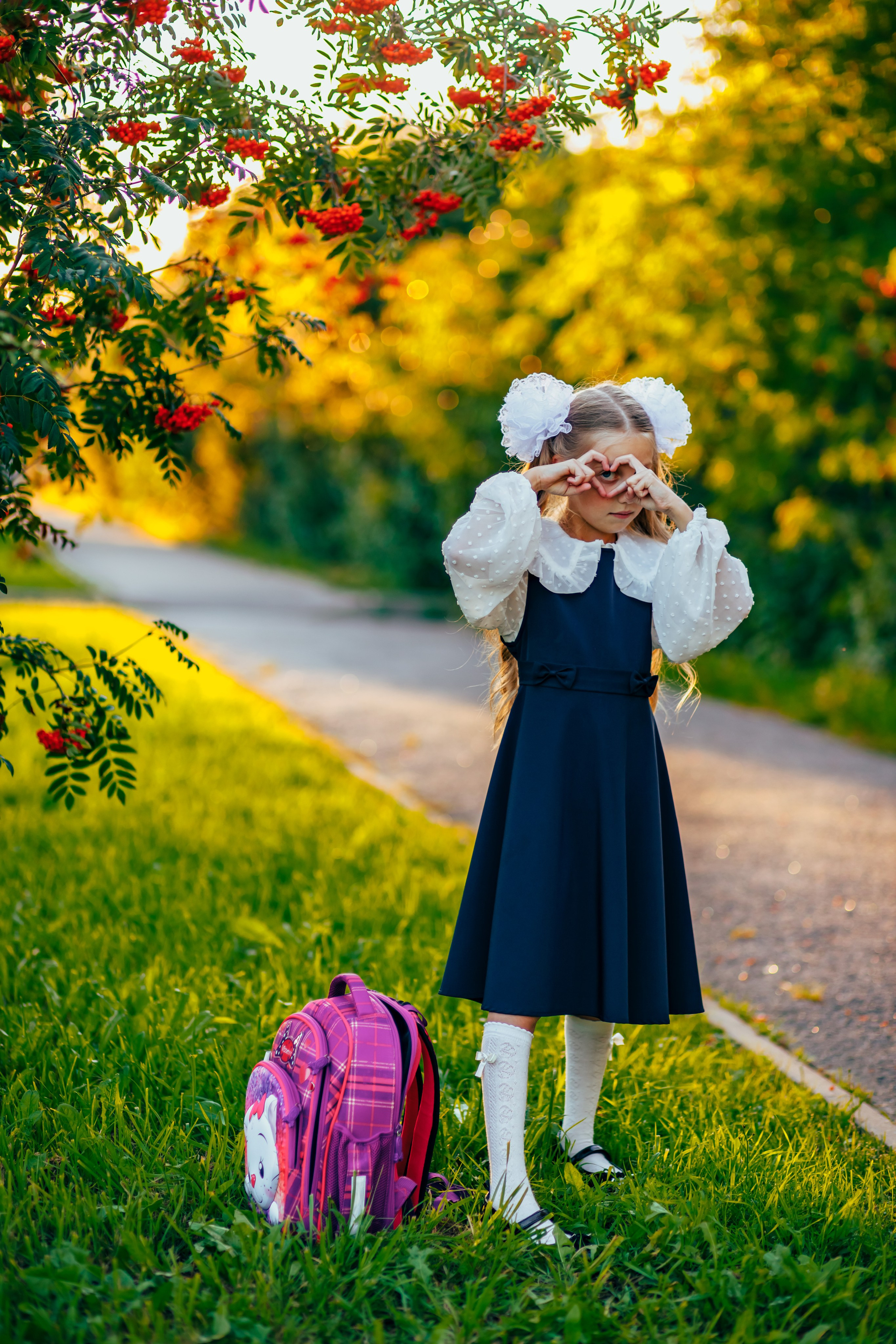 Фотосессия для первоклассников г. Петергоф