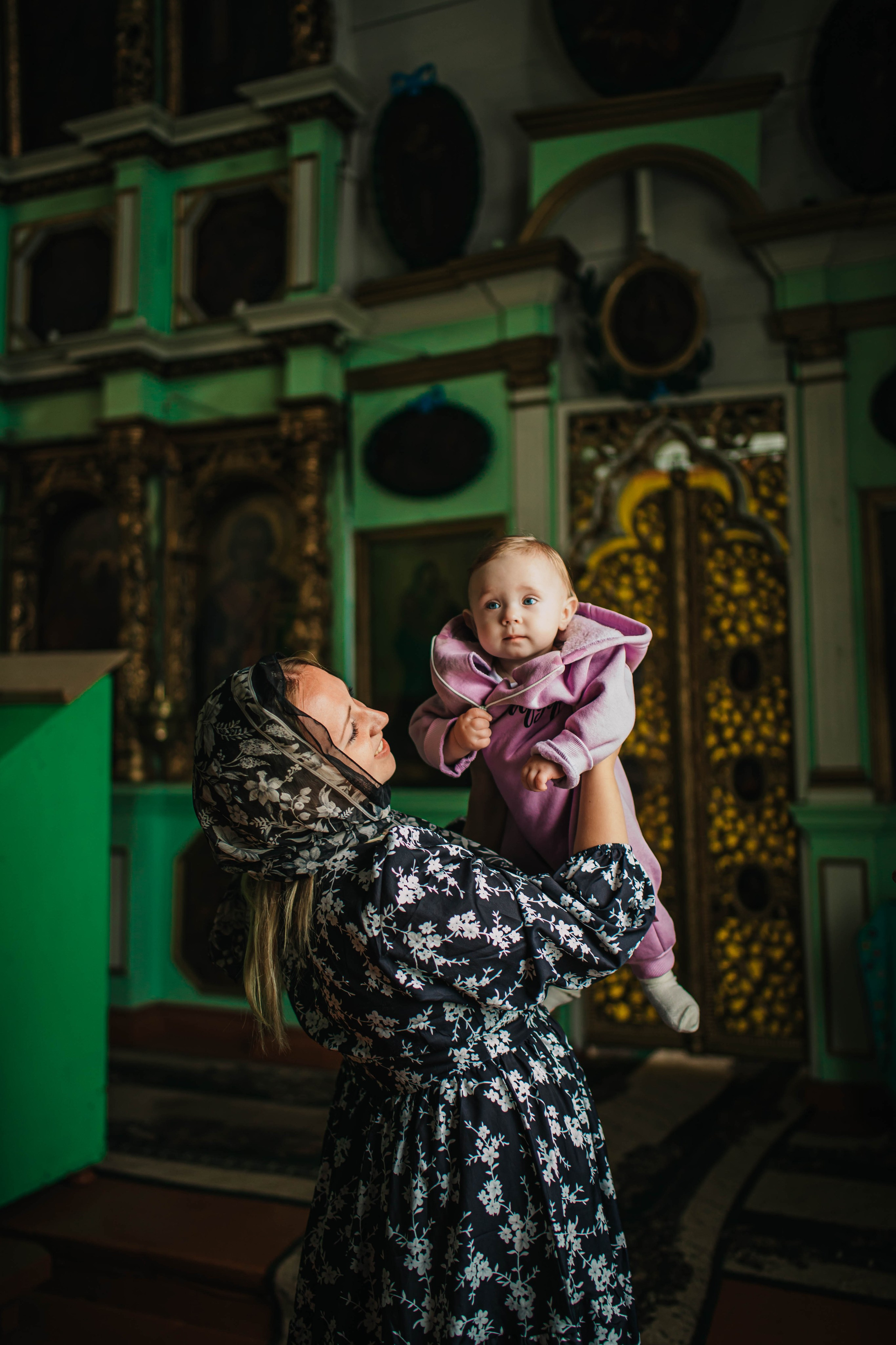 Крещение Варвары. Фотограф Дарья Маташкова